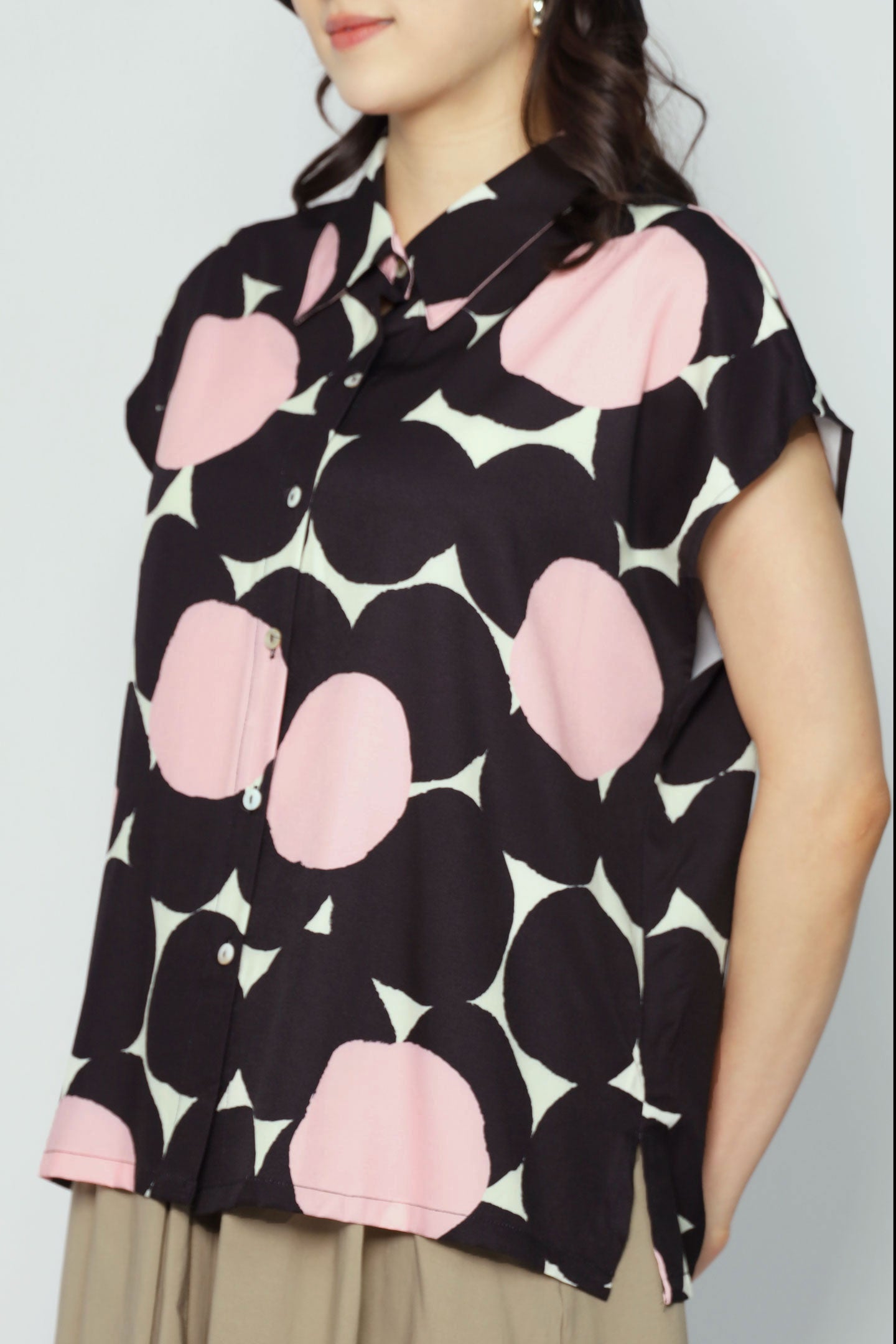 Kaylee Top in Pink Clementine
