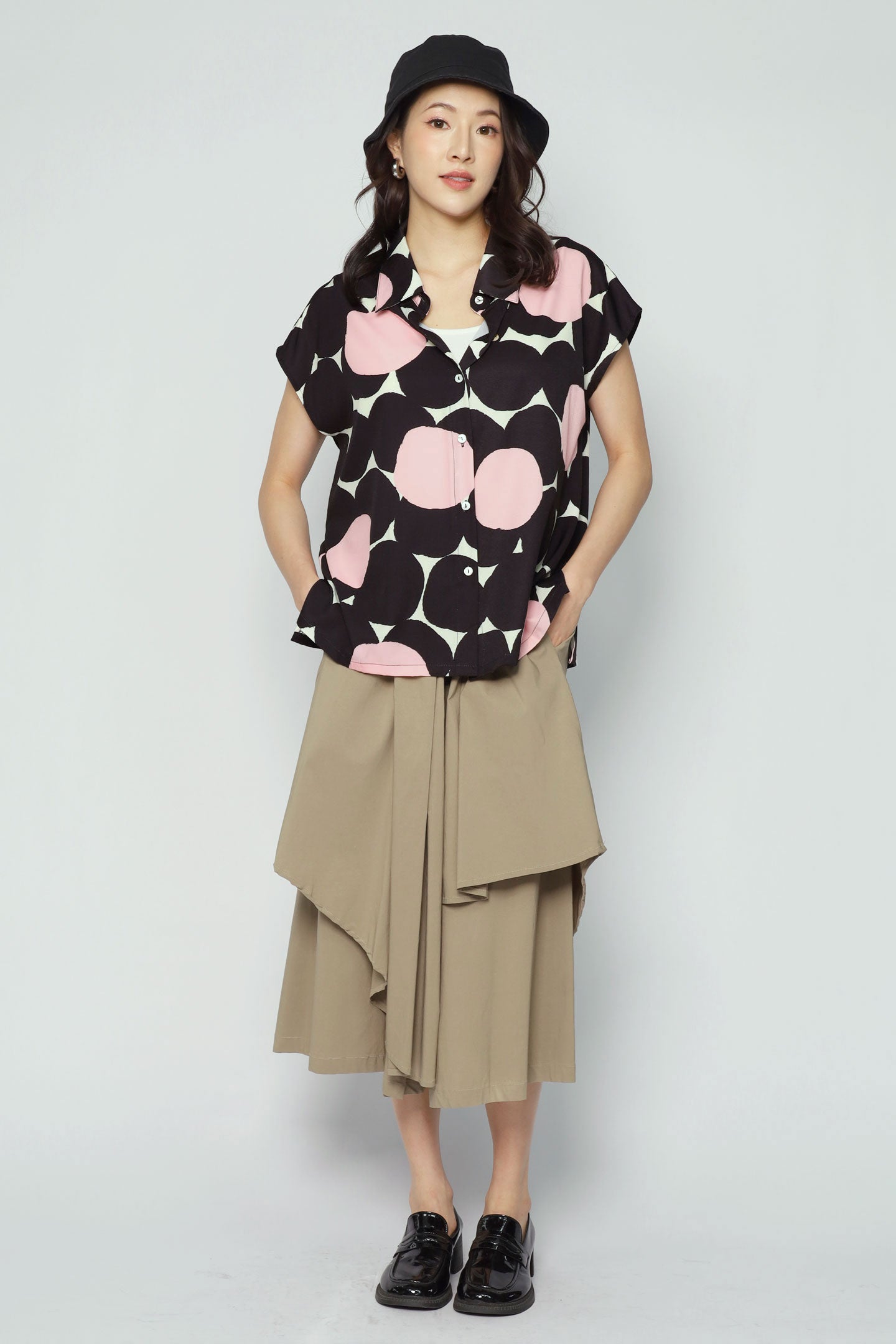 Kaylee Top in Pink Clementine