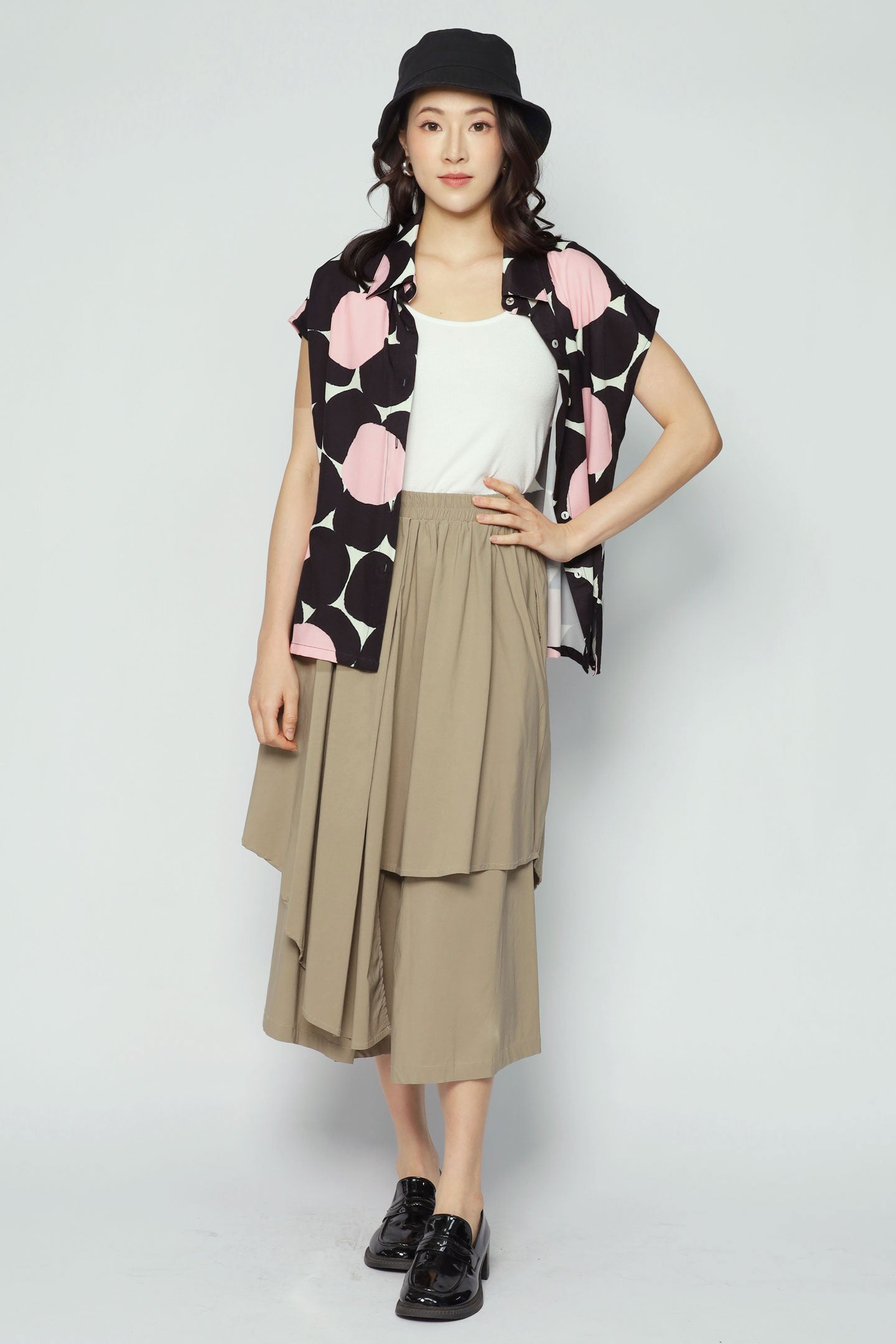 Kaylee Top in Pink Clementine