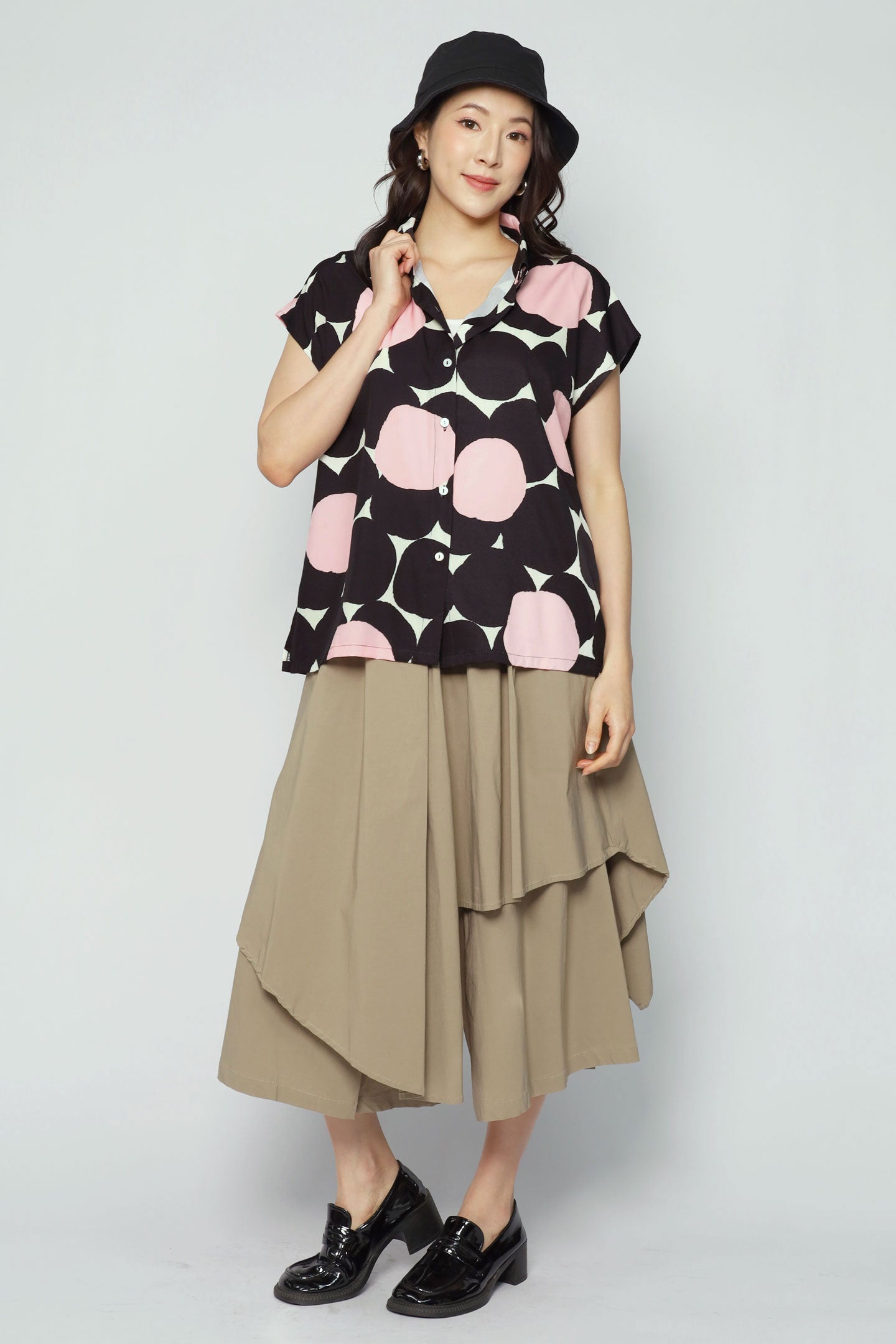 Kaylee Top in Pink Clementine