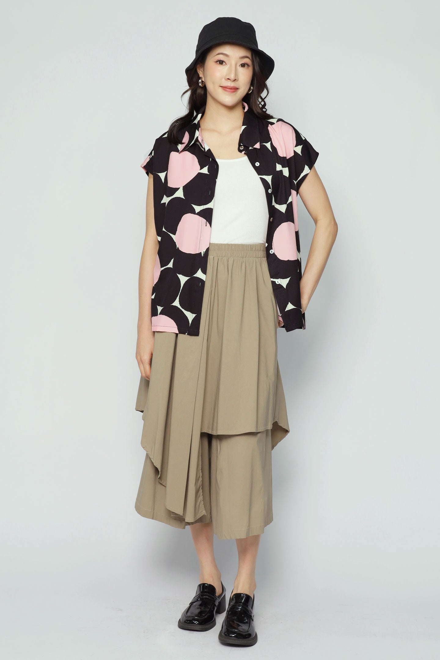 Kaylee Top in Pink Clementine