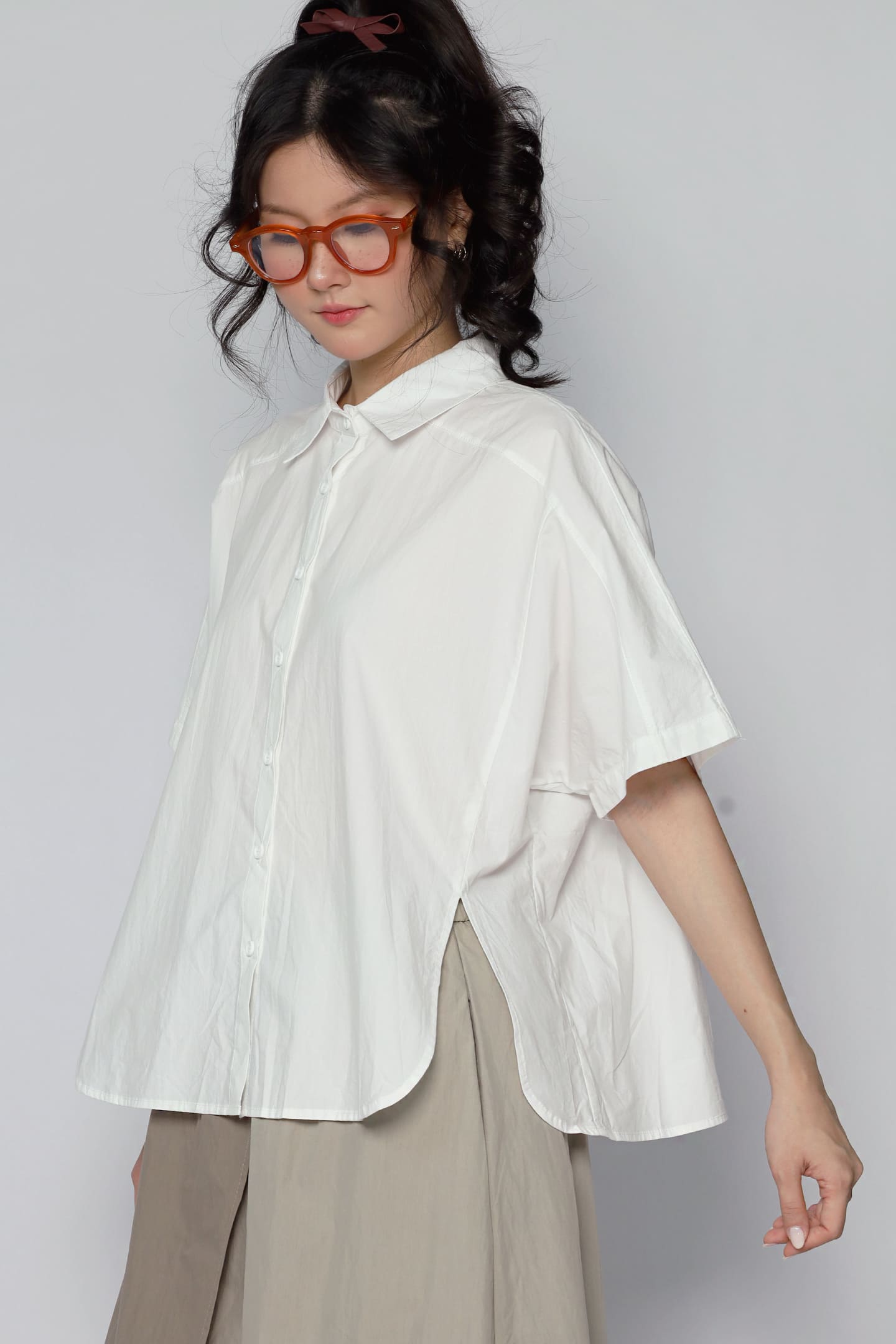 JOY - Keen Shirt in White