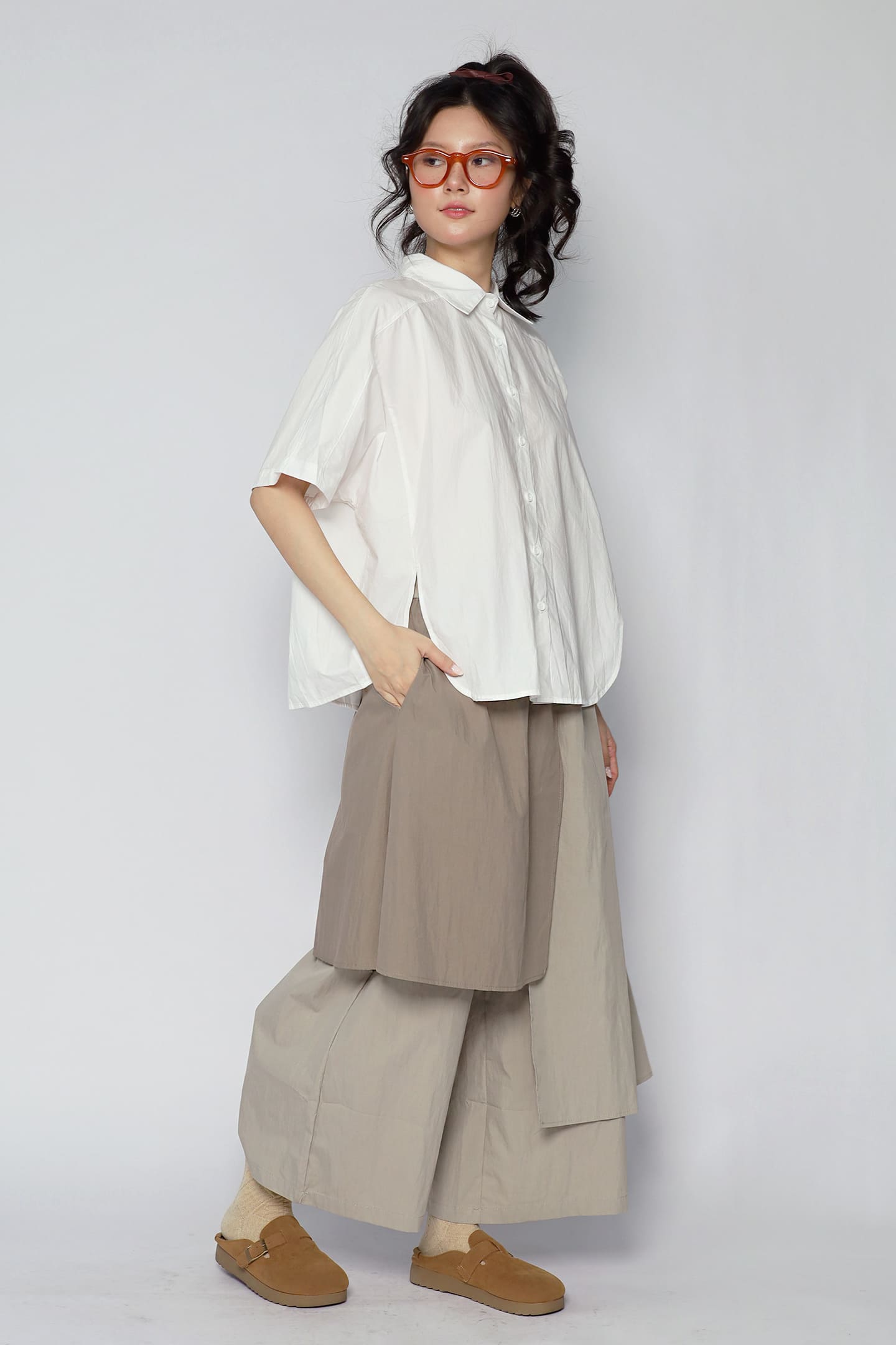 JOY - Keen Shirt in White