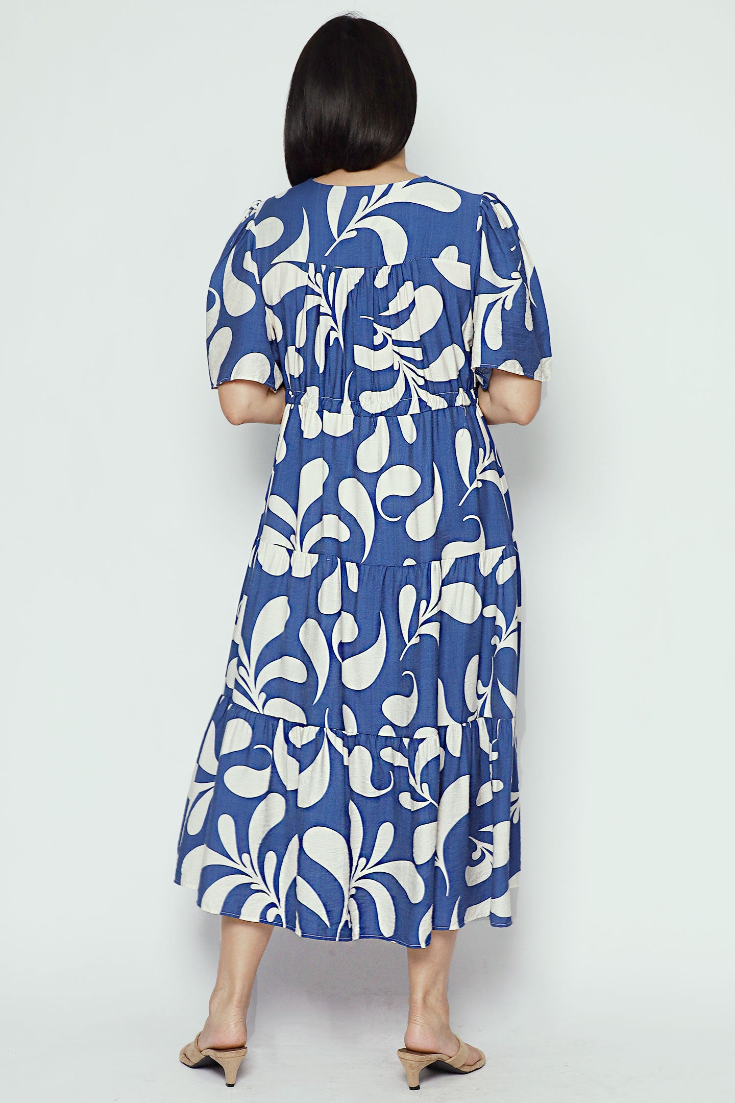 Keisha Dress in Blue Wisteria