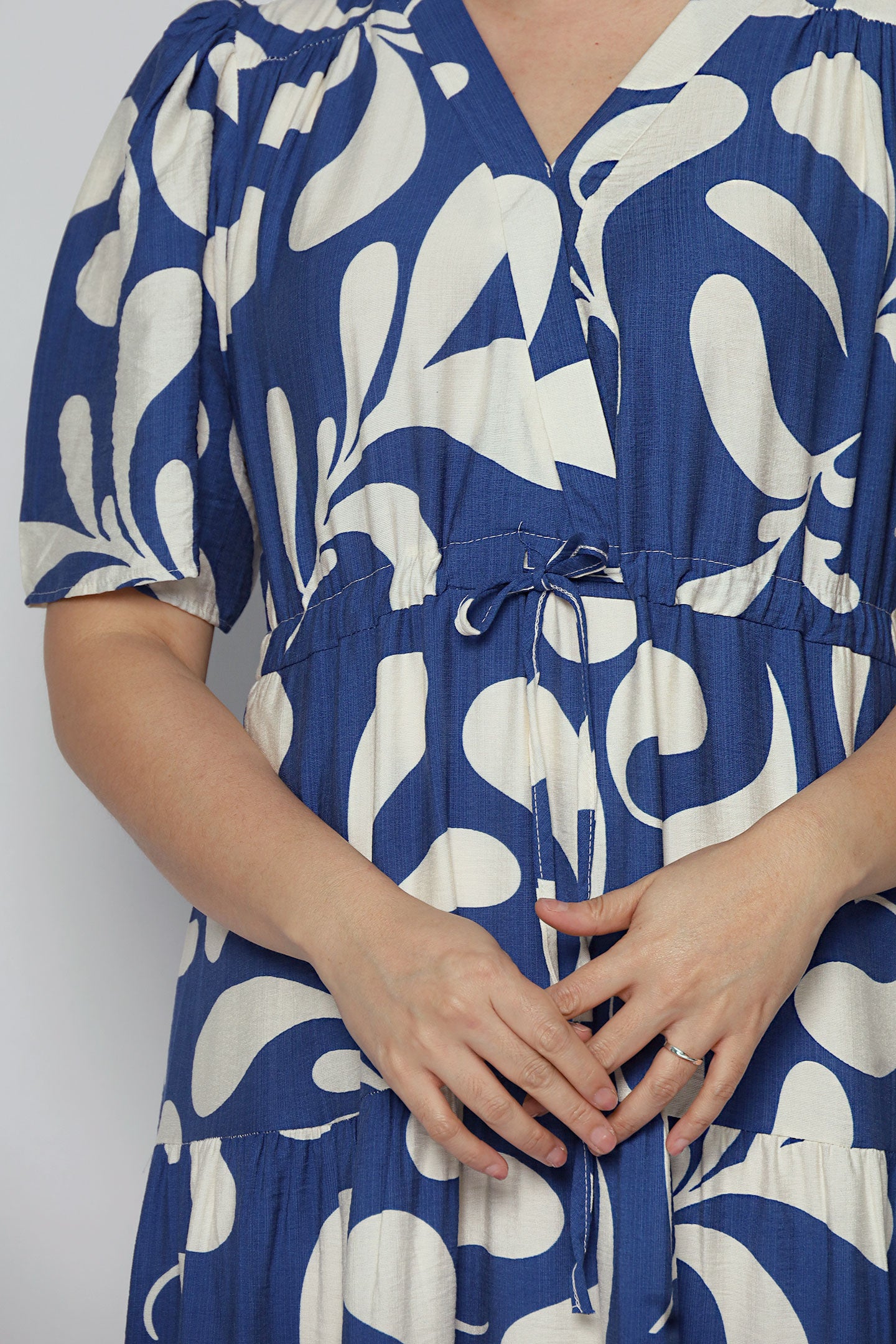 Keisha Dress in Blue Wisteria
