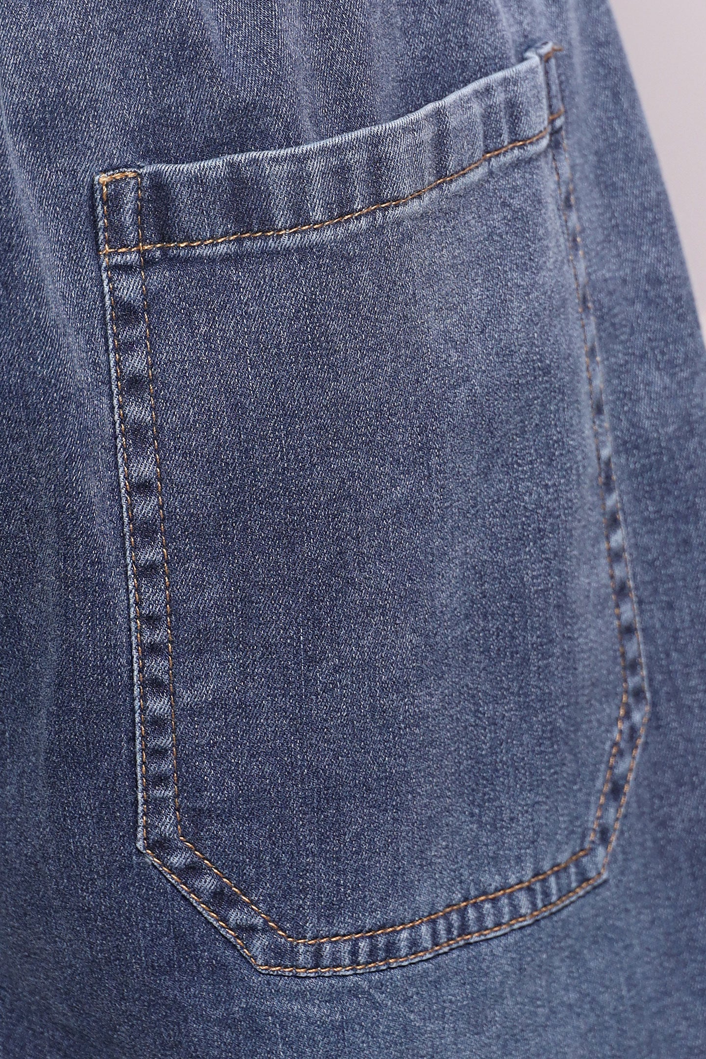 PO - Kenza Denim Shorts in Blue