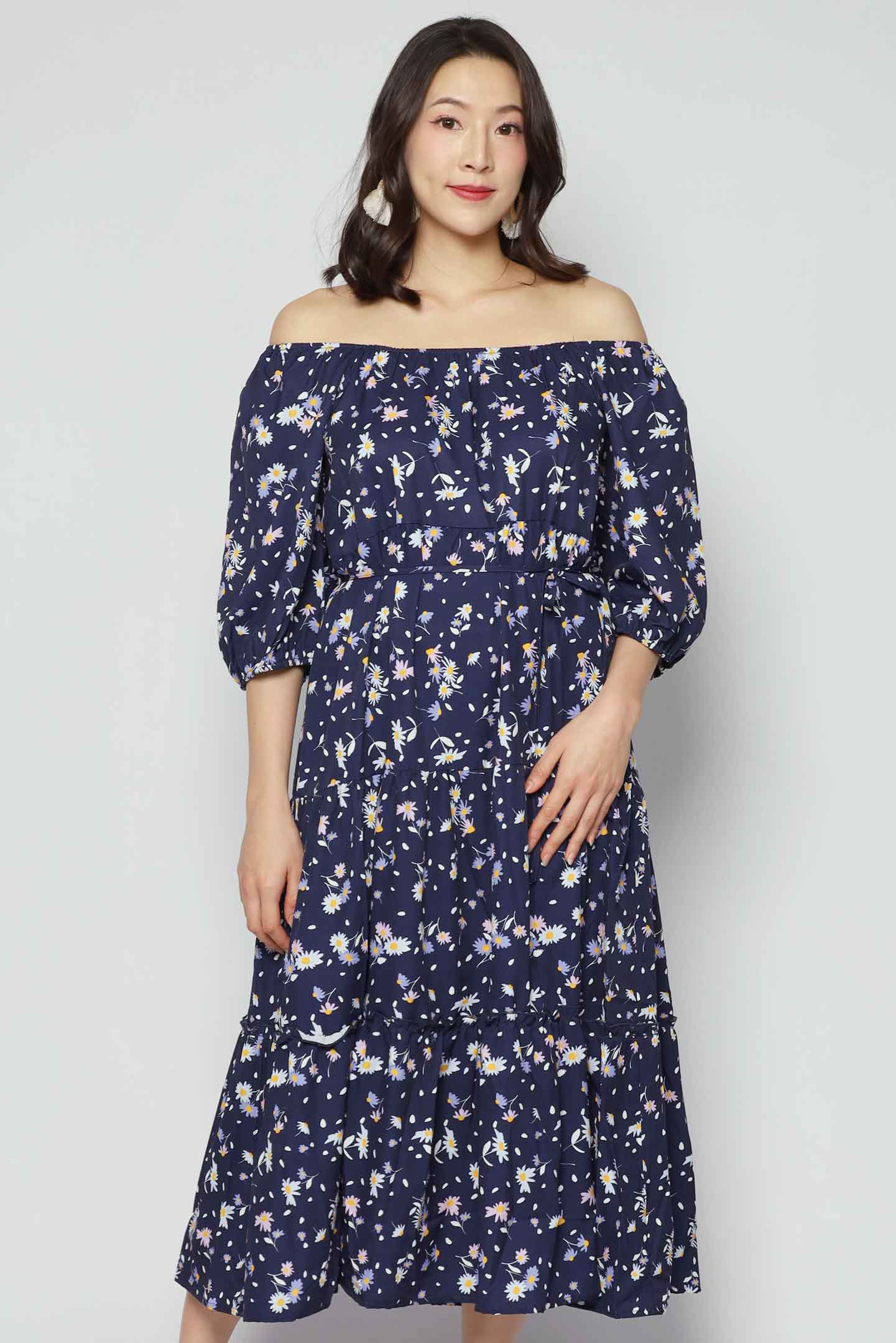 Kerra Dress in Stella Bloom