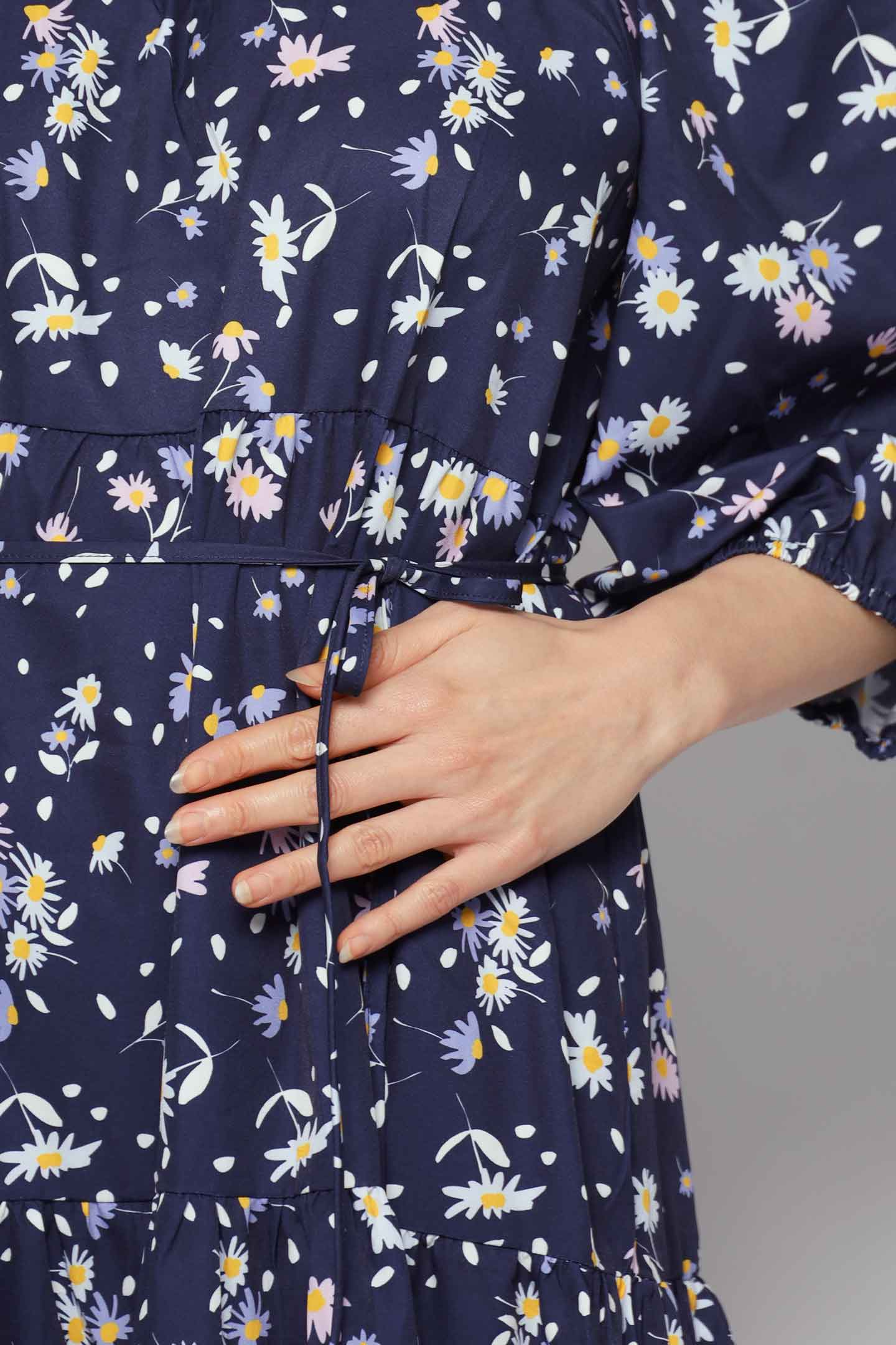 Kerra Dress in Stella Bloom