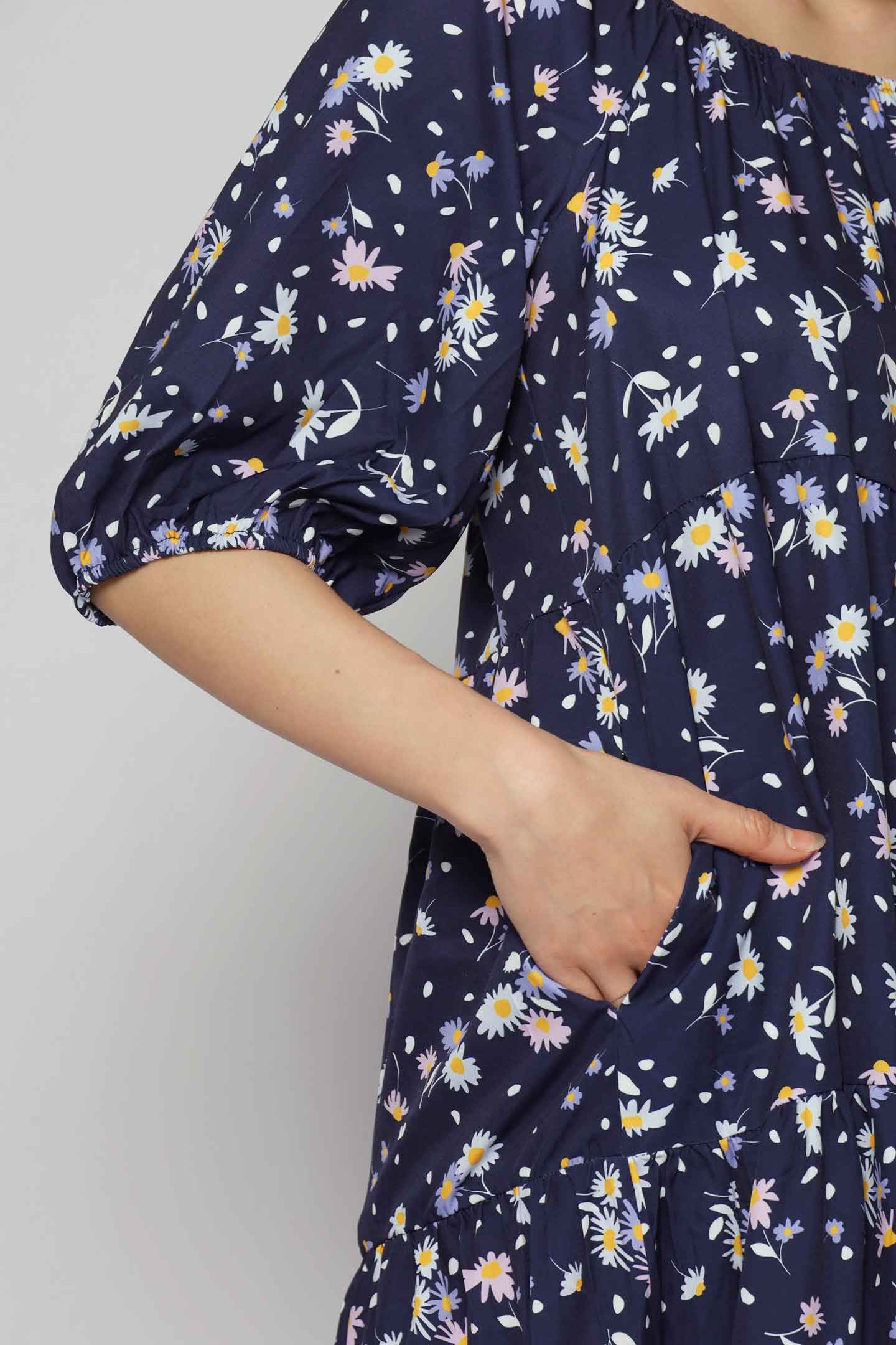 Kerra Dress in Stella Bloom