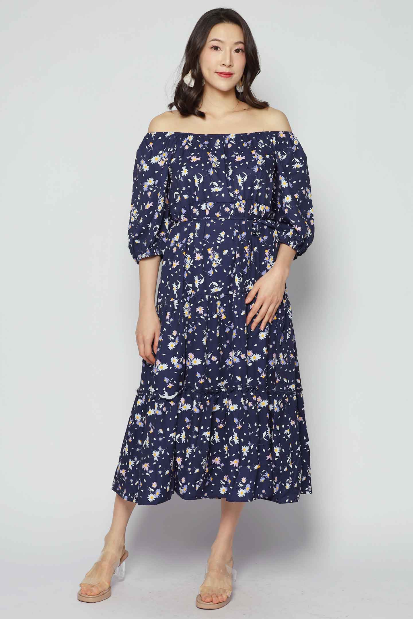Kerra Dress in Stella Bloom