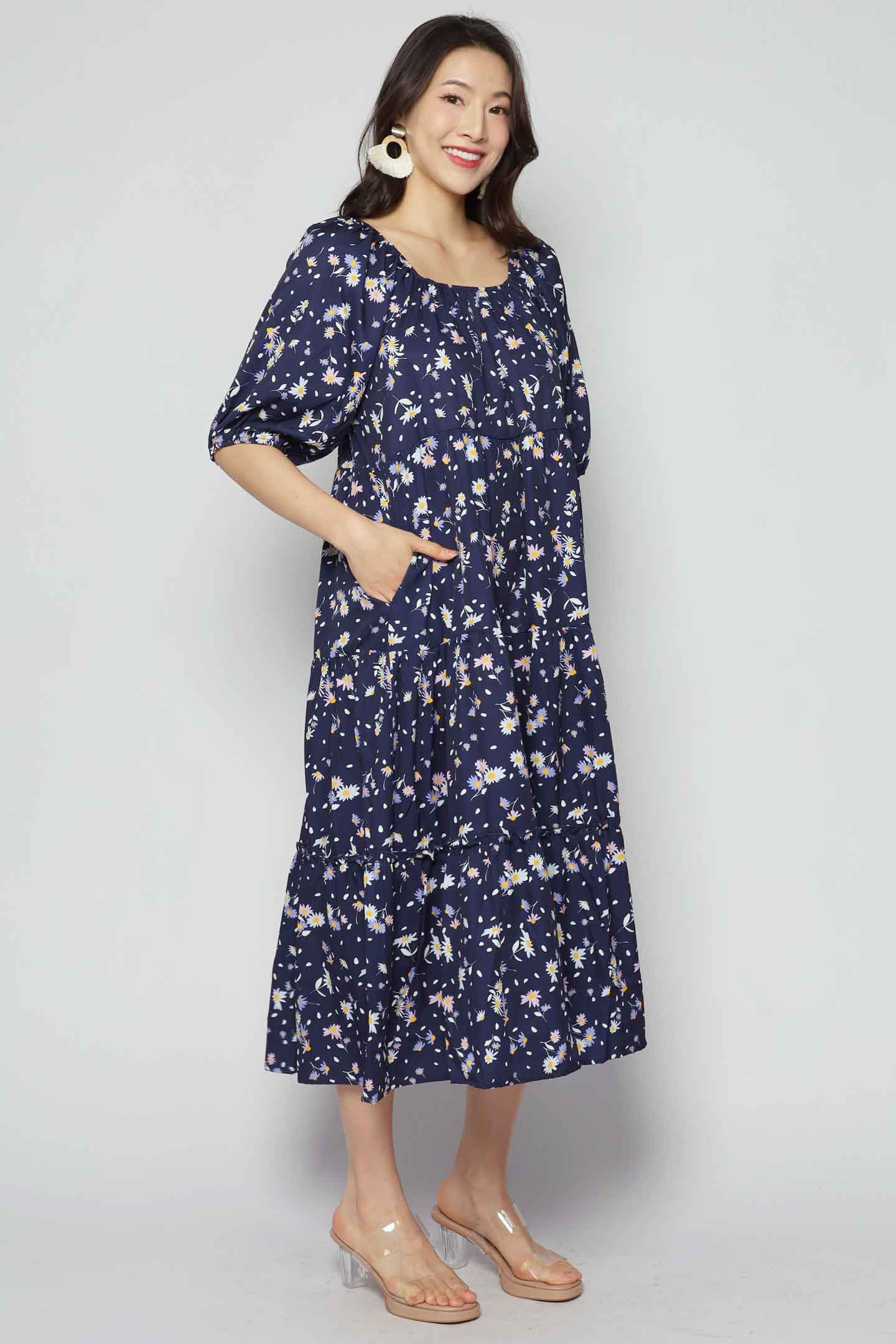 Kerra Dress in Stella Bloom