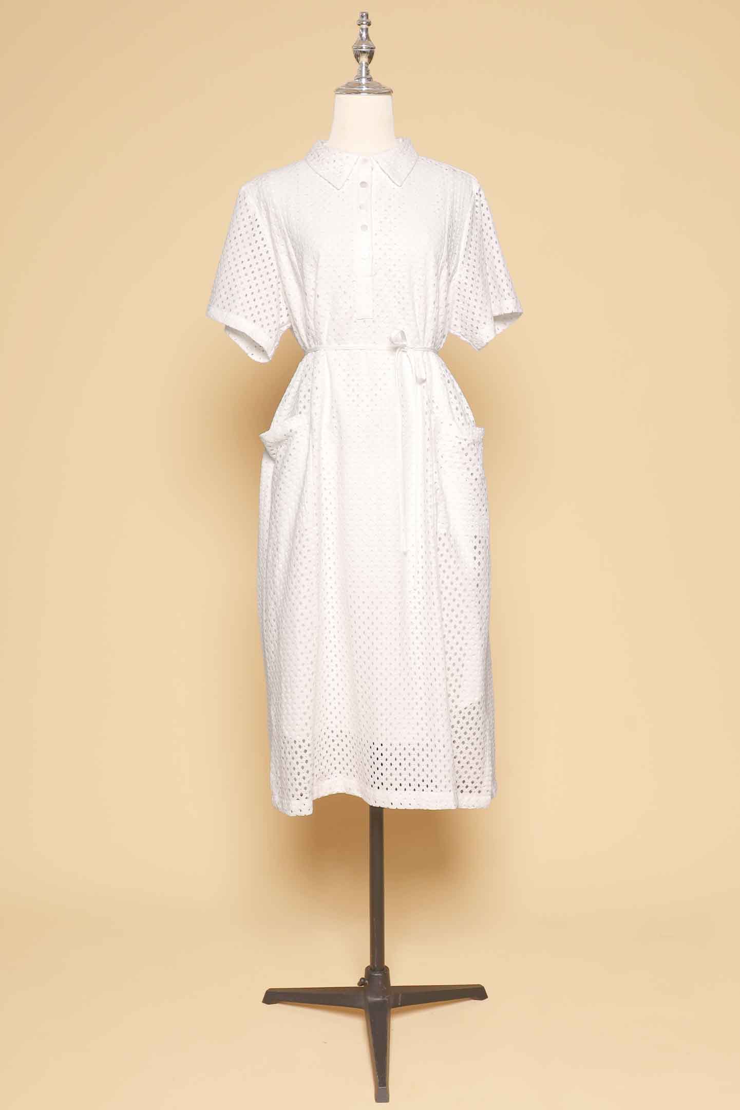 PO - Kona Dress in Luxe Eyelet