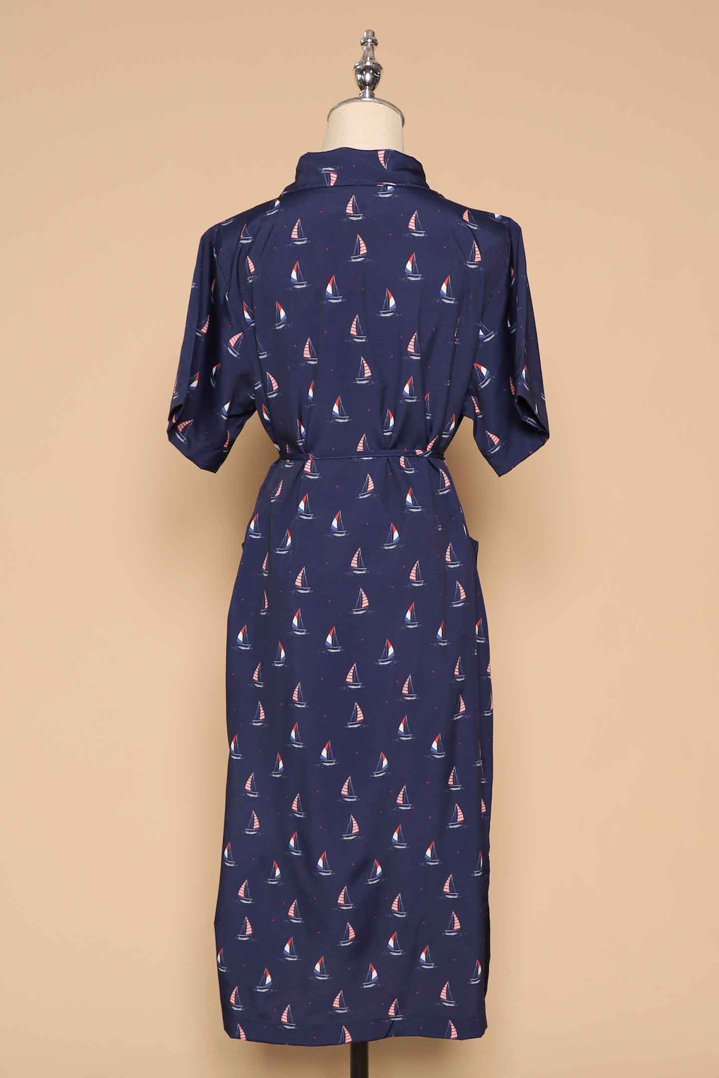 PO - Kona Dress in Sailboat