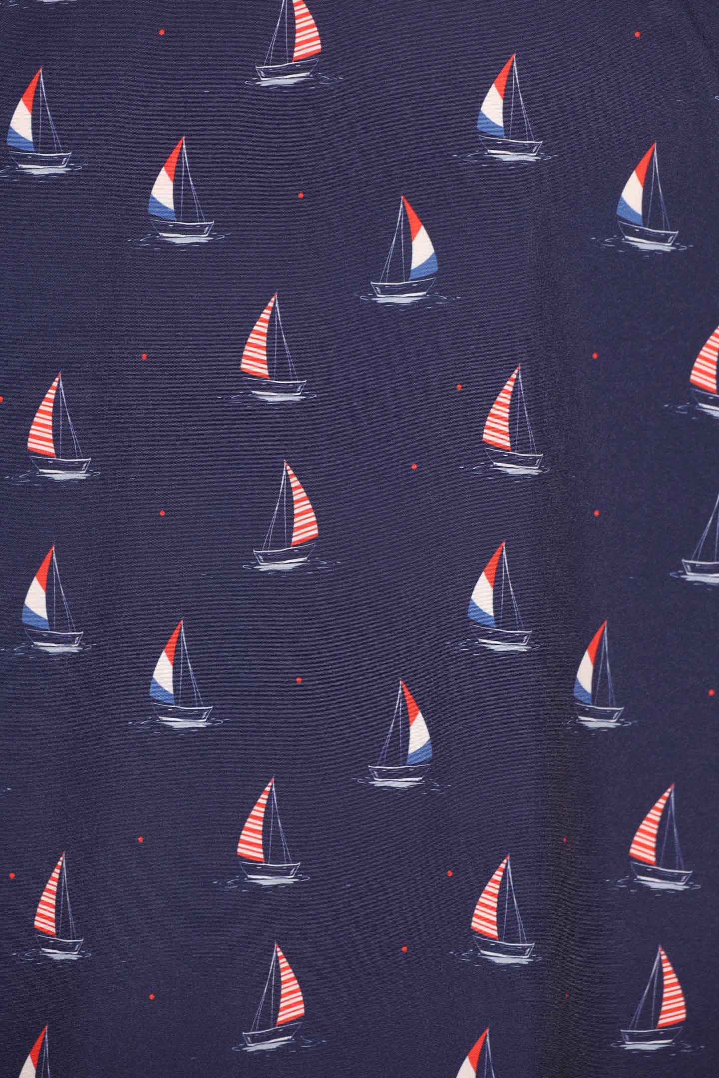 PO - Kona Dress in Sailboat