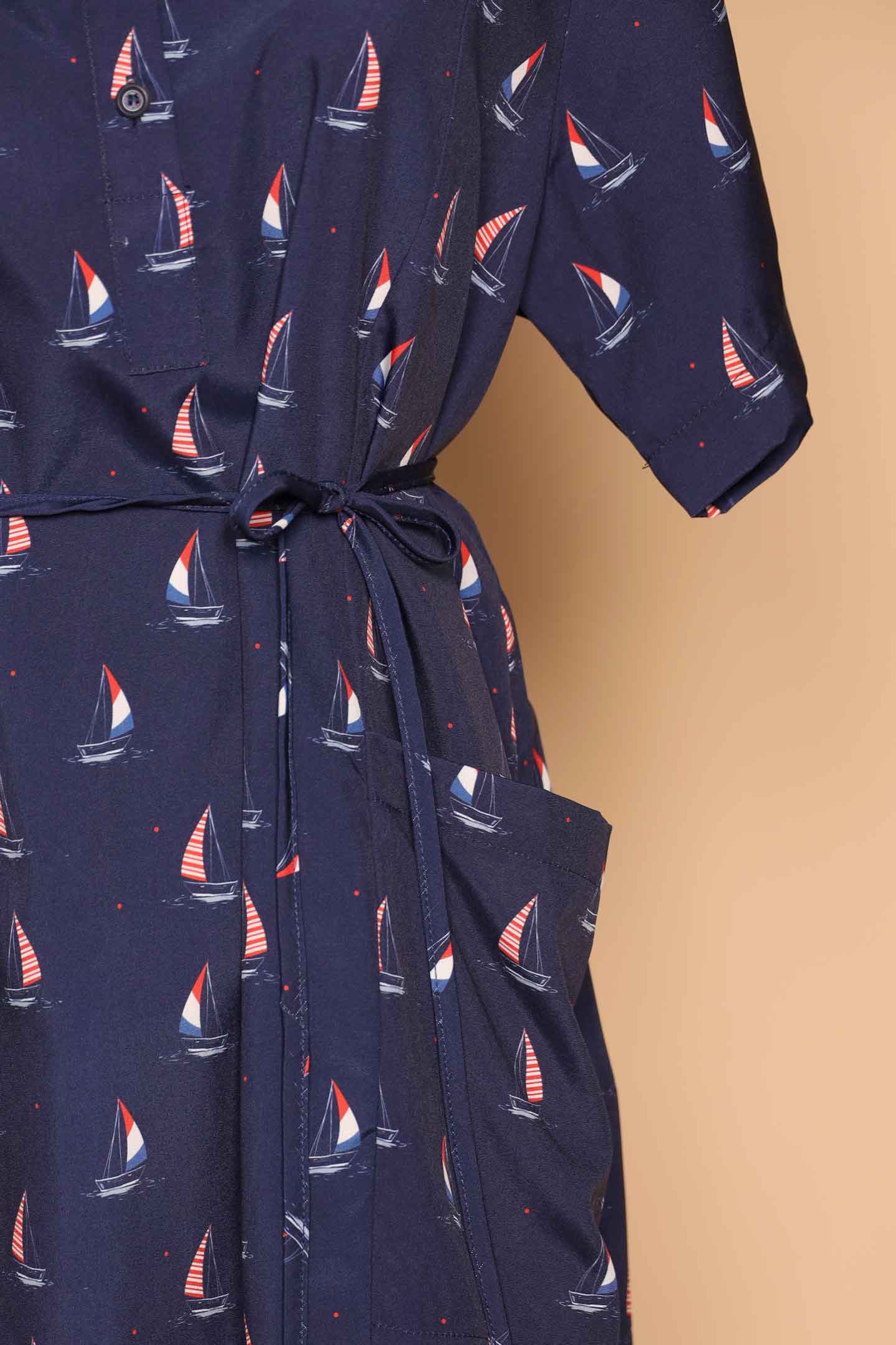 PO - Kona Dress in Sailboat