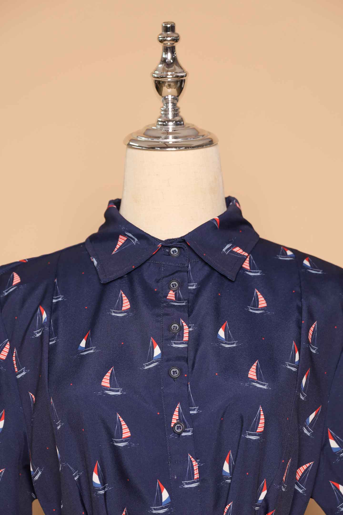 PO - Kona Dress in Sailboat