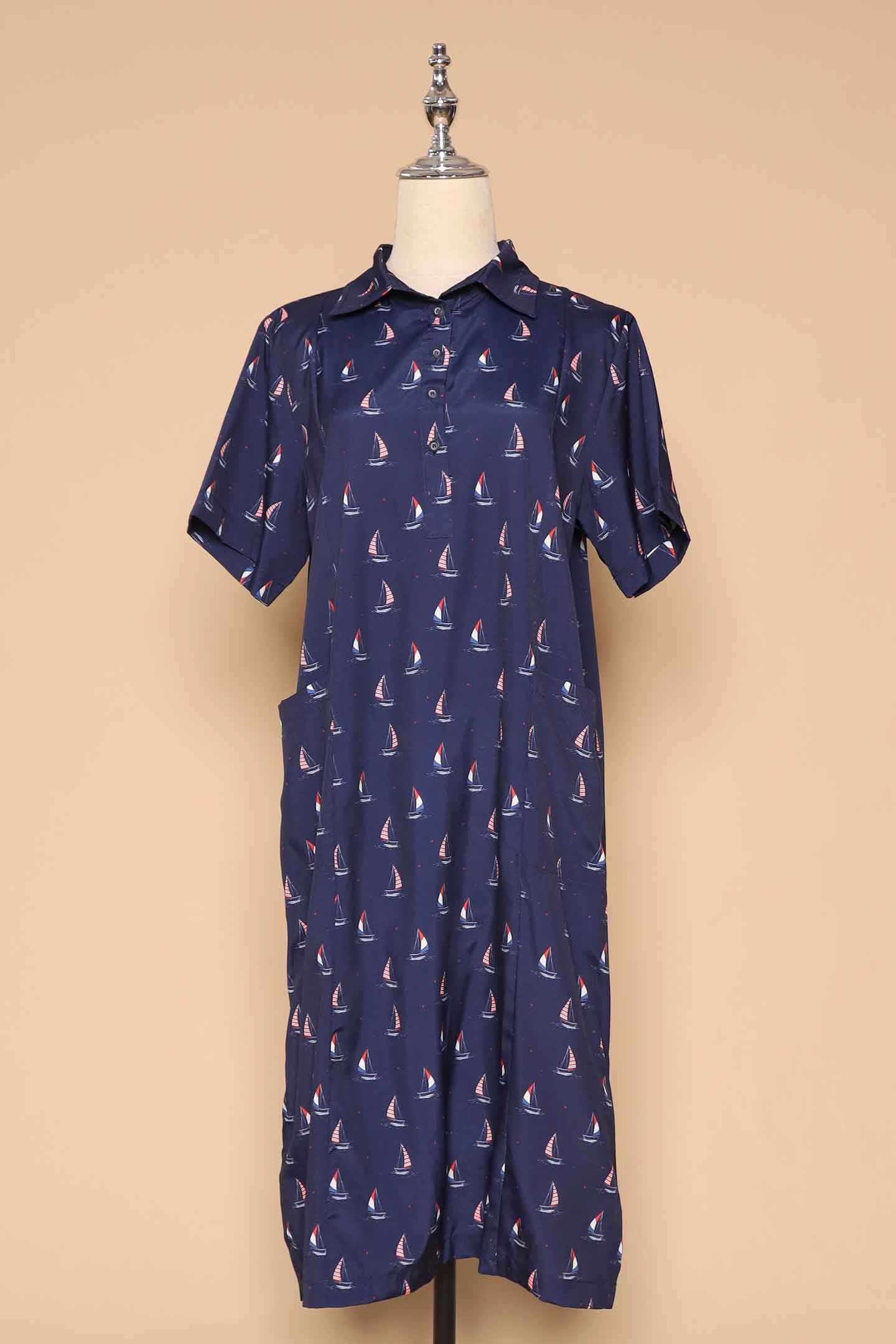 PO - Kona Dress in Sailboat