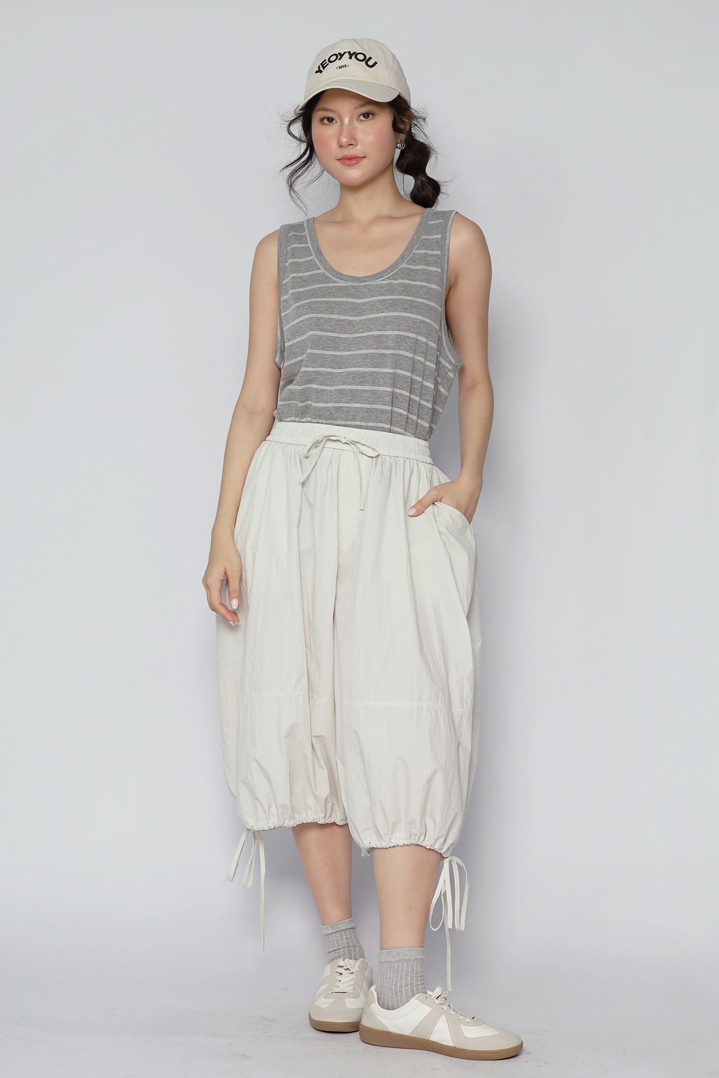 JOY - Kora Pants in Off White
