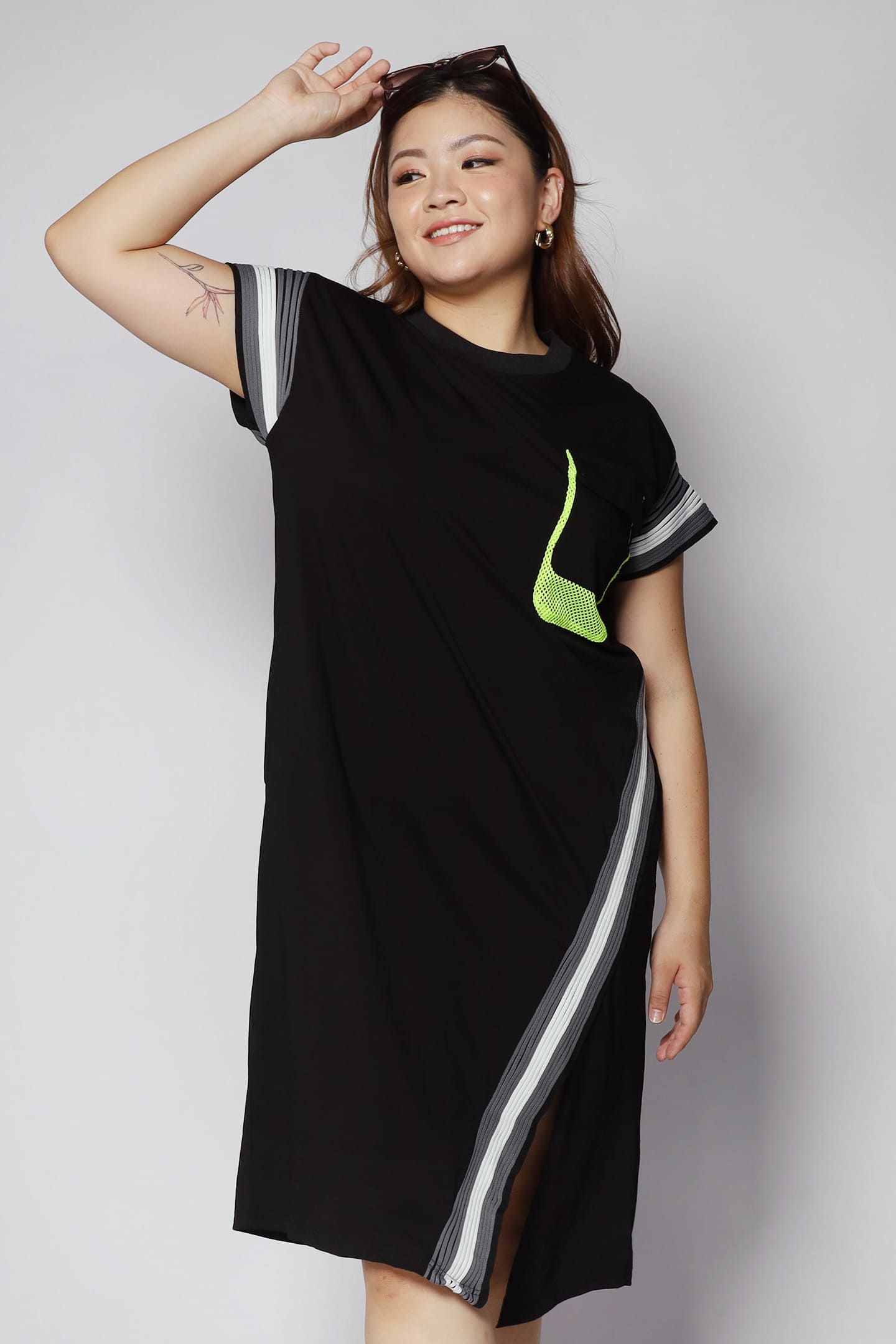 Kosy Neon Pocket Dress