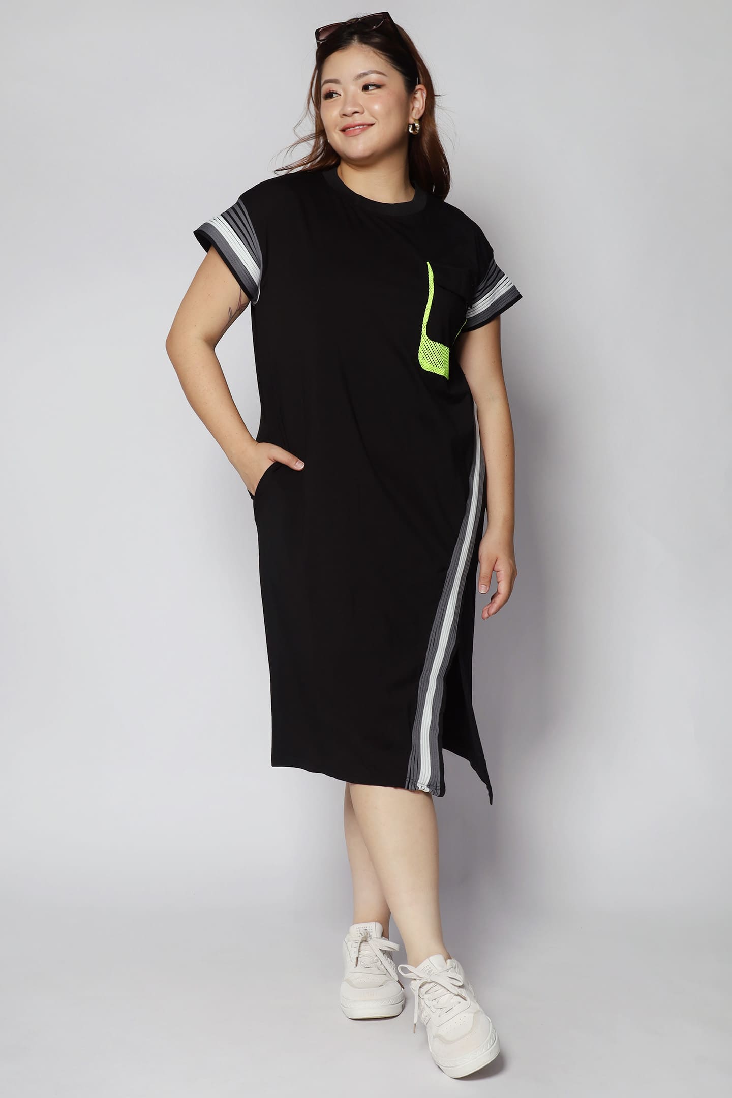 Kosy Neon Pocket Dress