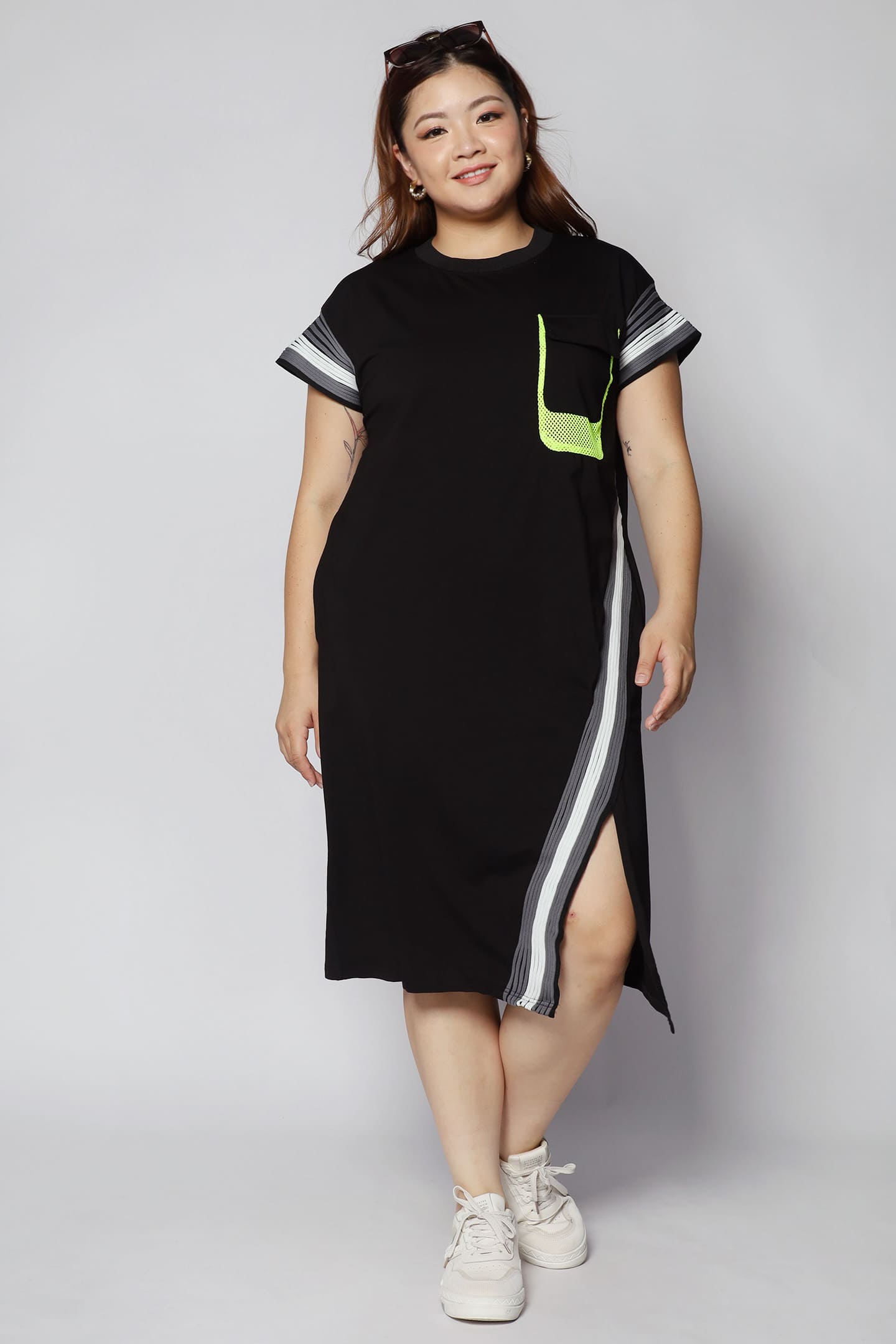 Kosy Neon Pocket Dress