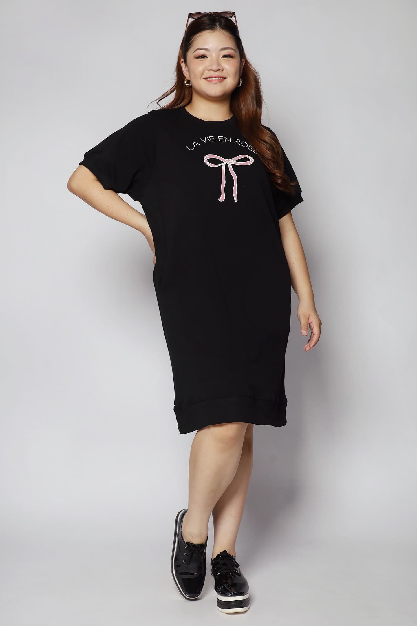 La Vie En Rose Tee Dress