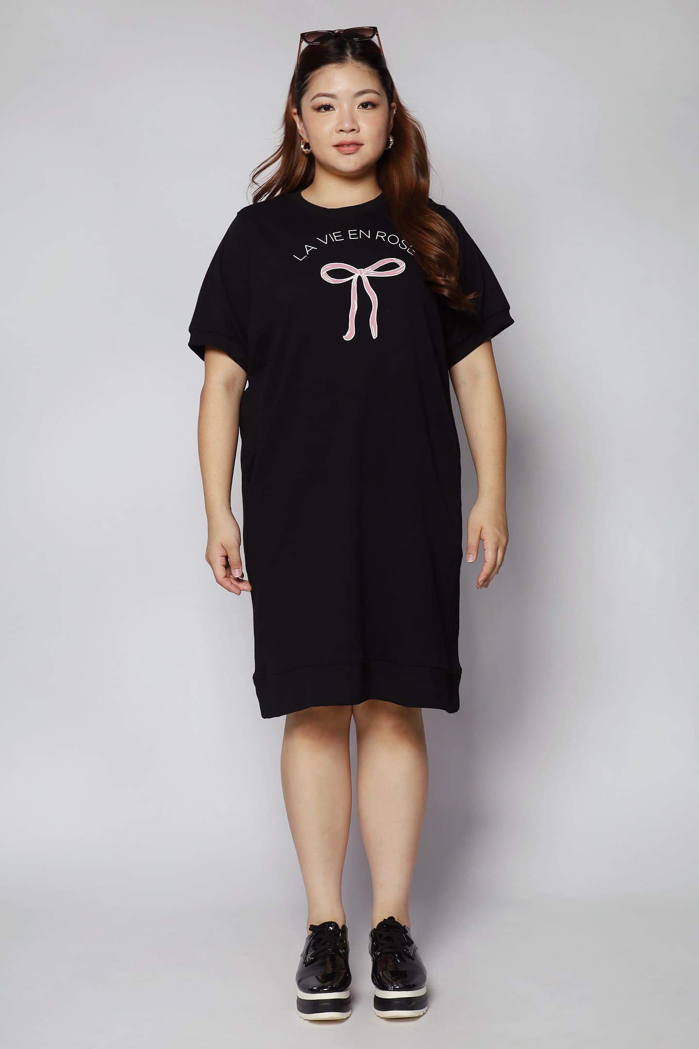 La Vie En Rose Tee Dress