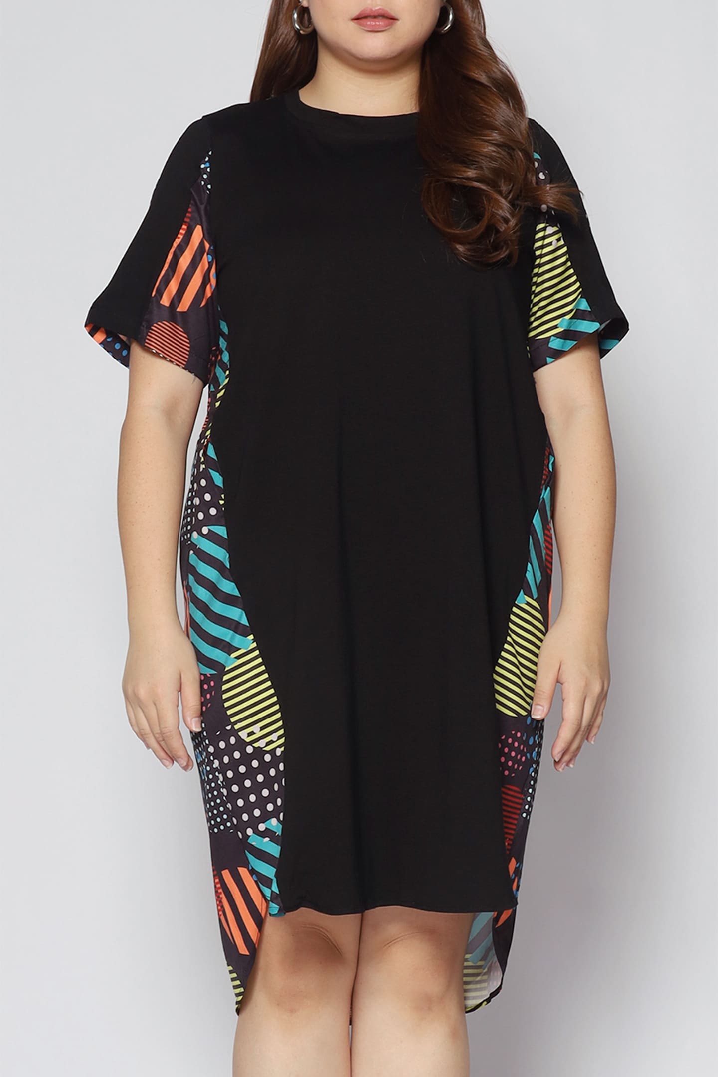 Lee Dress in Colourful Circles