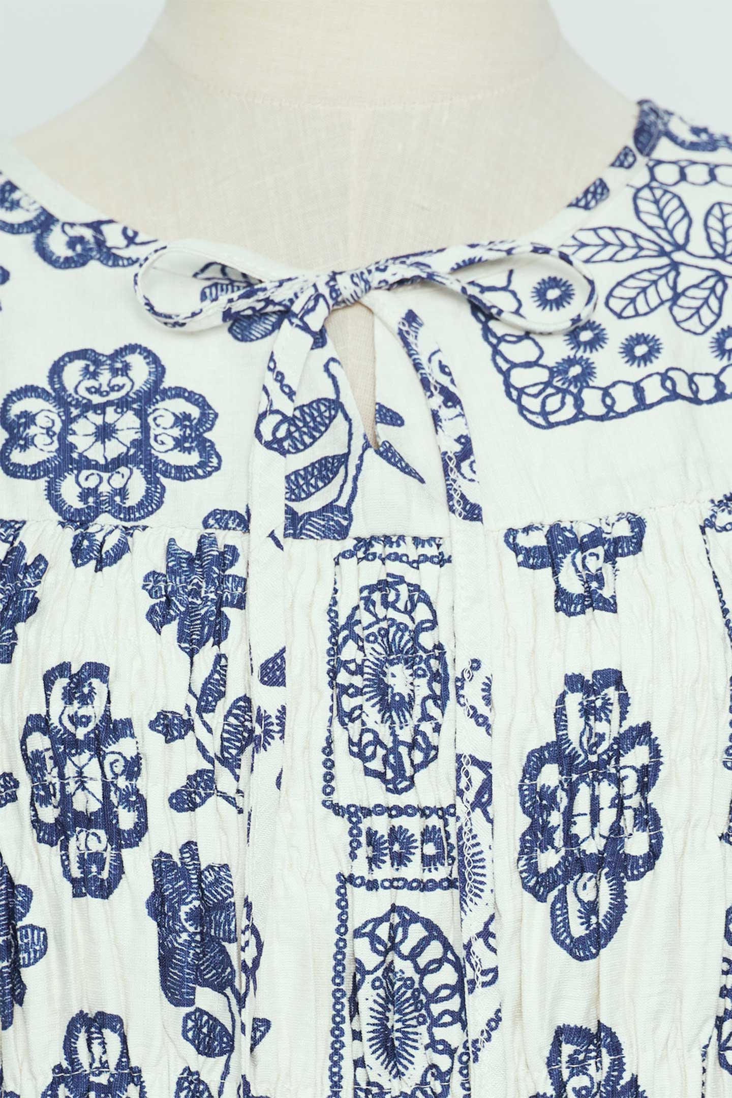 PO - Lexi Dress in White Escape