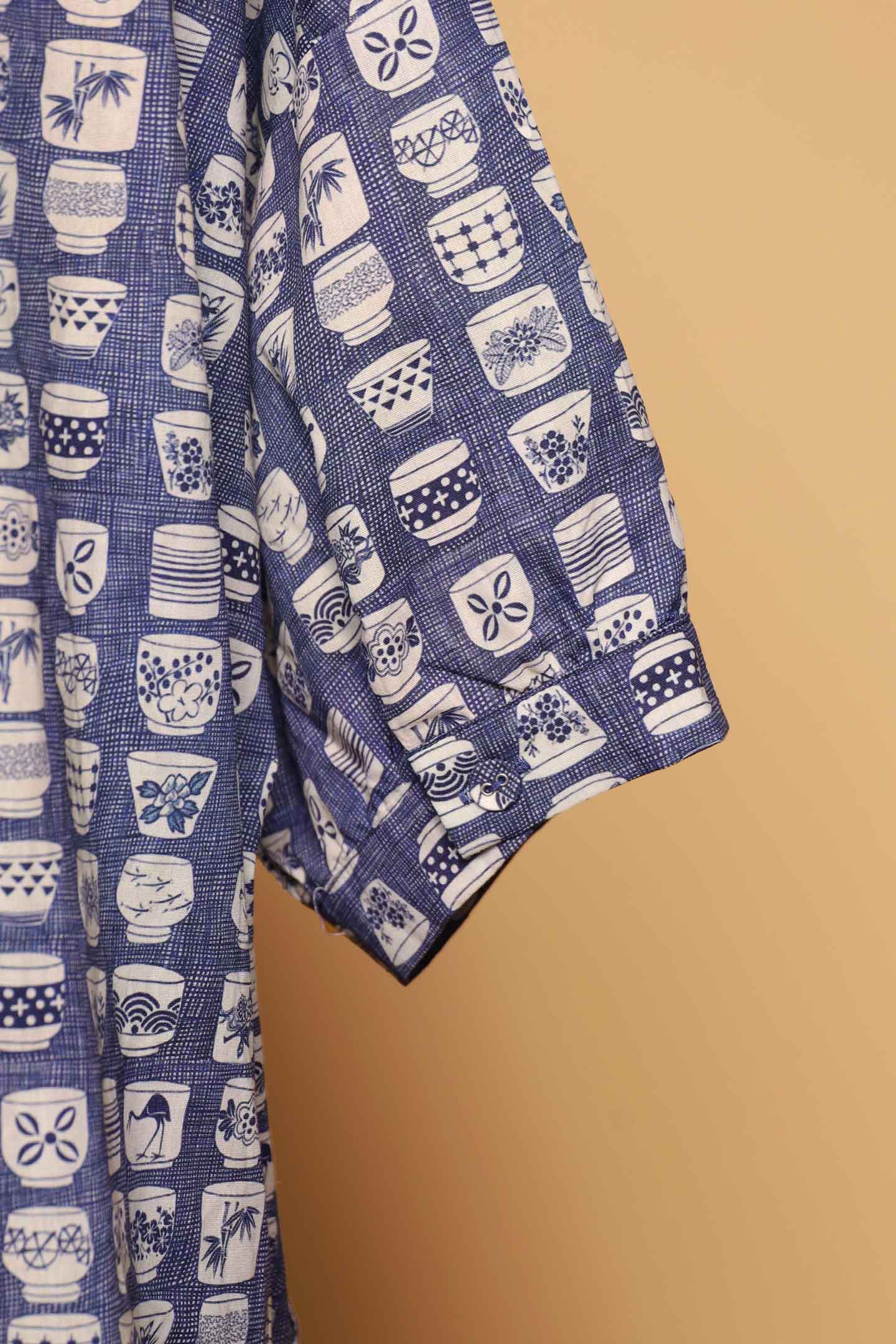 PO - Liam Top in Blue Porcelain