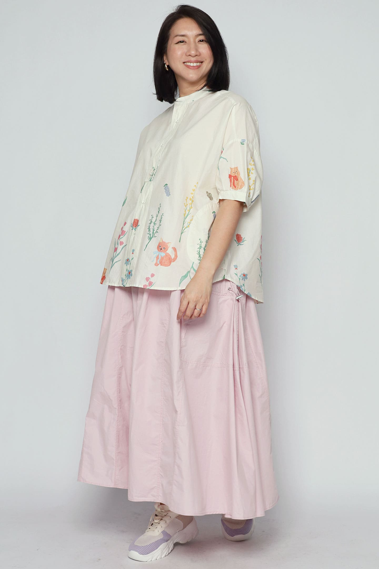 Liam Top in Curious Bloom
