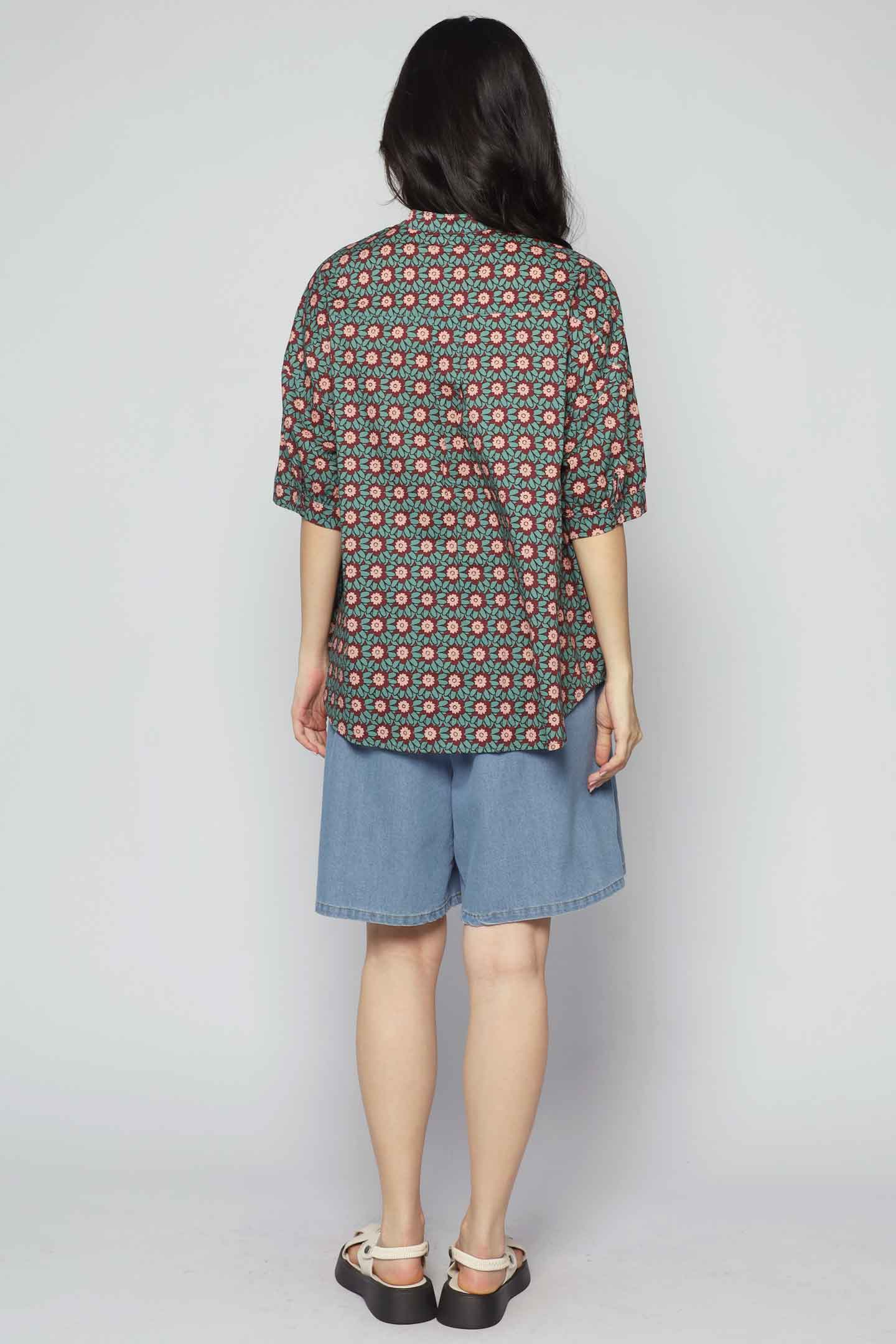 Liam Top in Green Envy