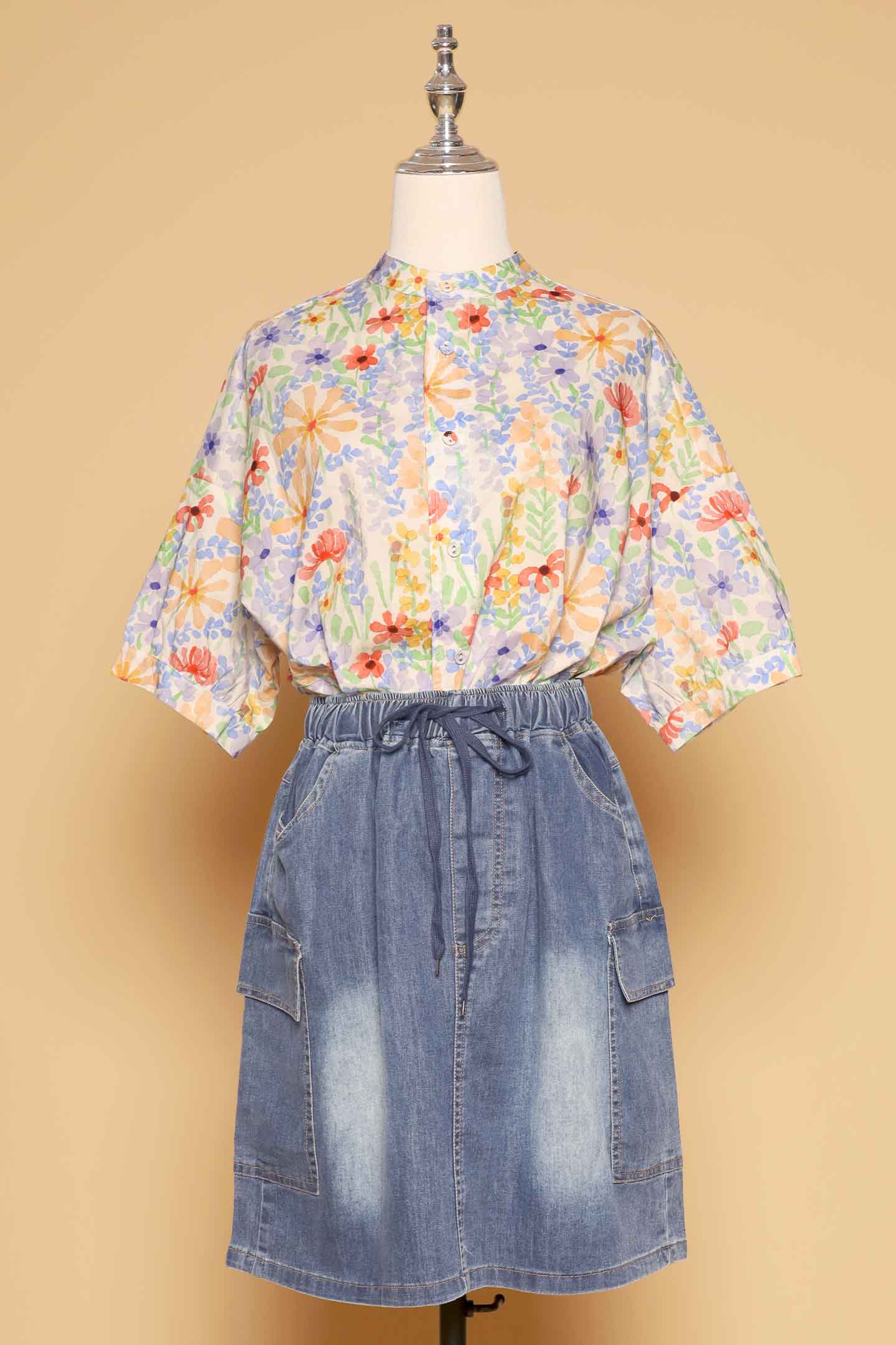 PO - Liam Top in Pastel Field