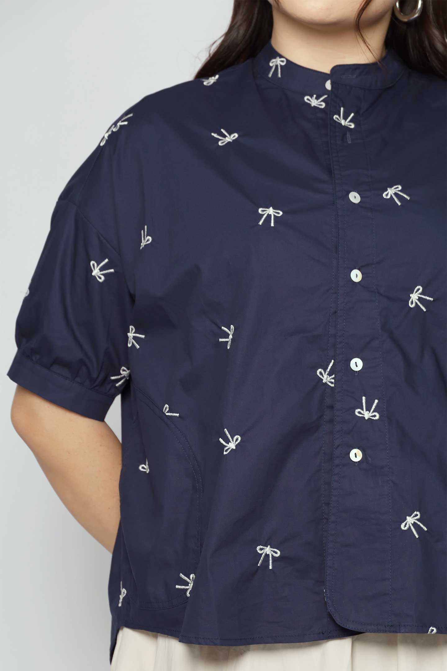 Liam Top in Ribbon Bloom