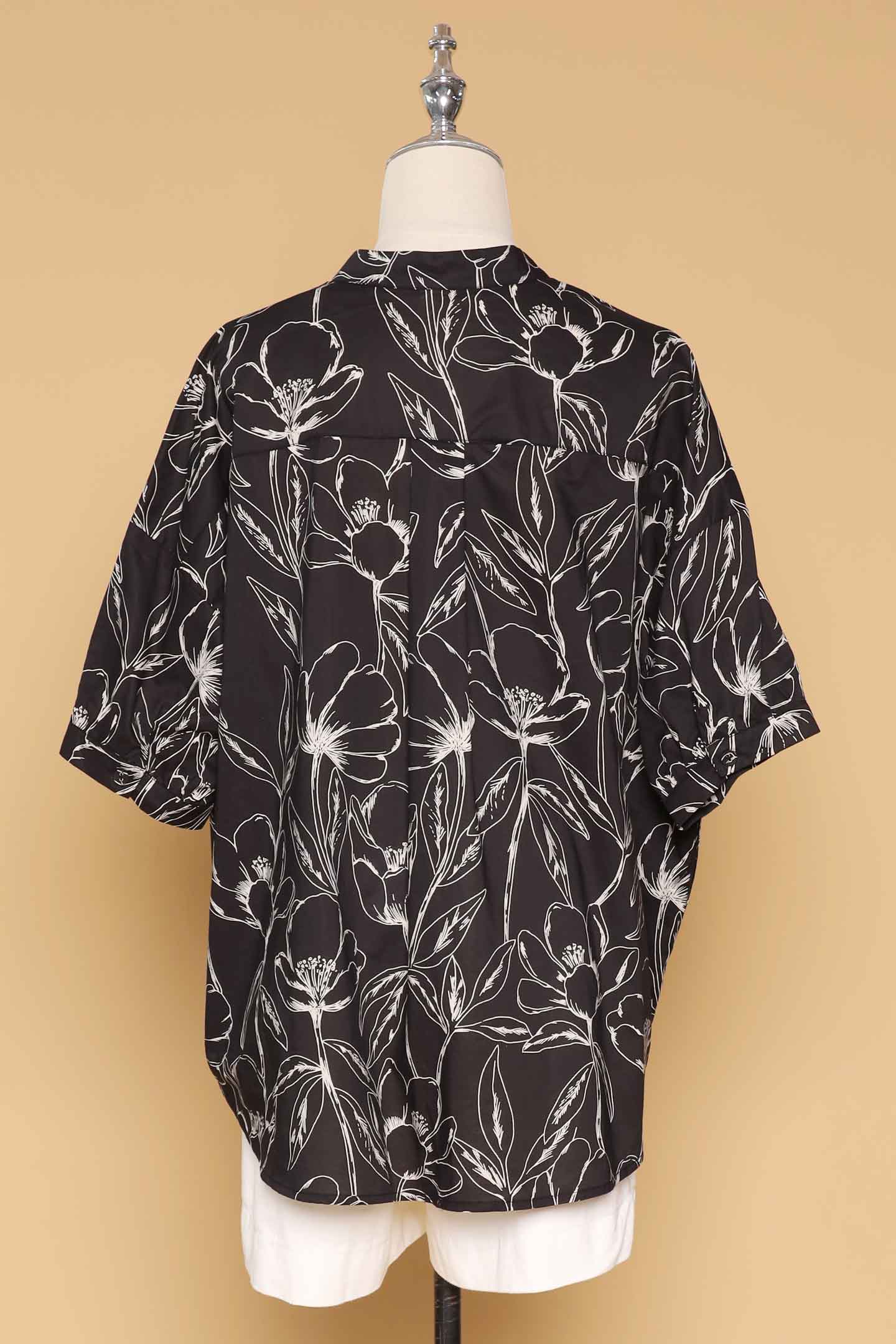 PO - Liam Top in Subtle Floral