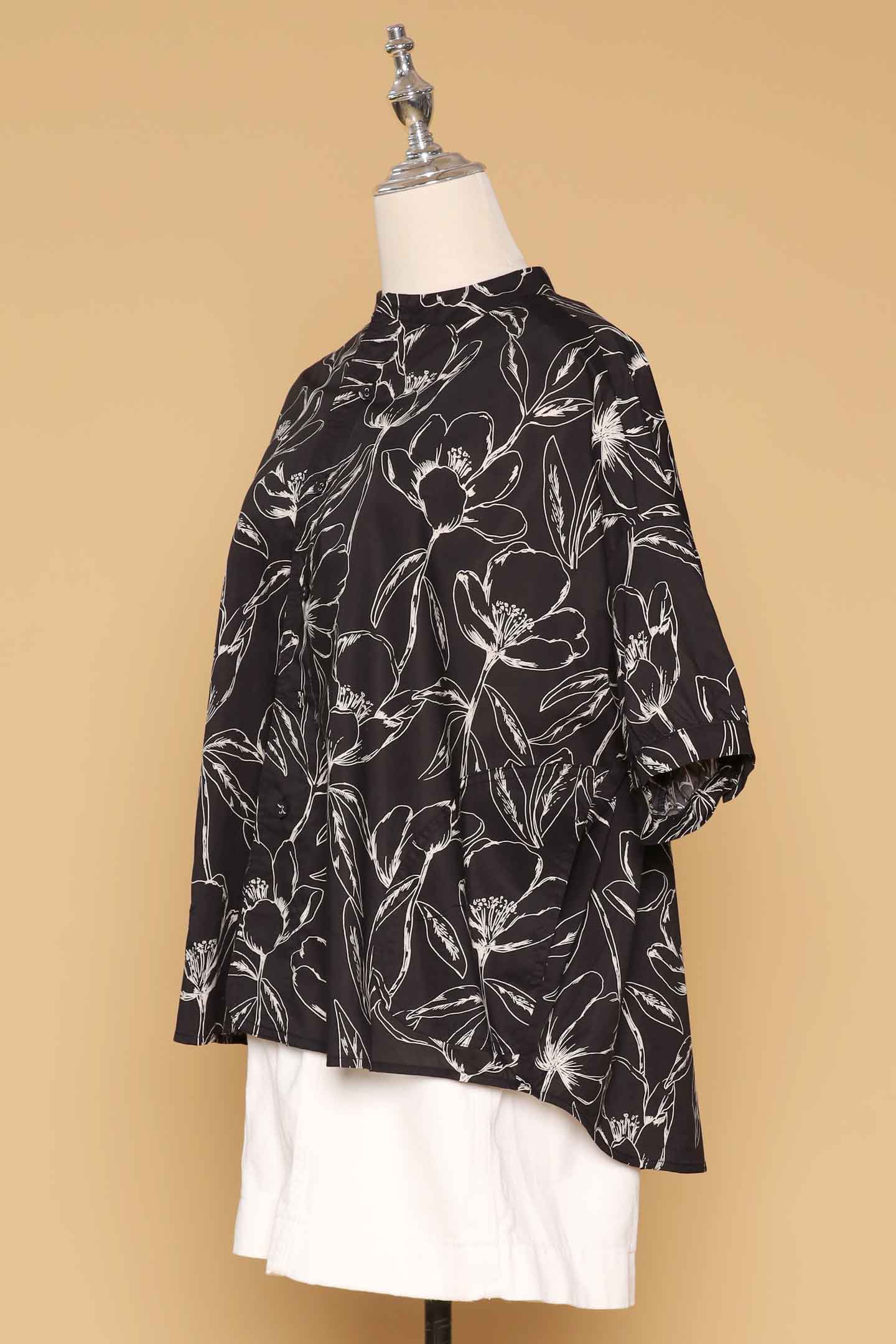 PO - Liam Top in Subtle Floral