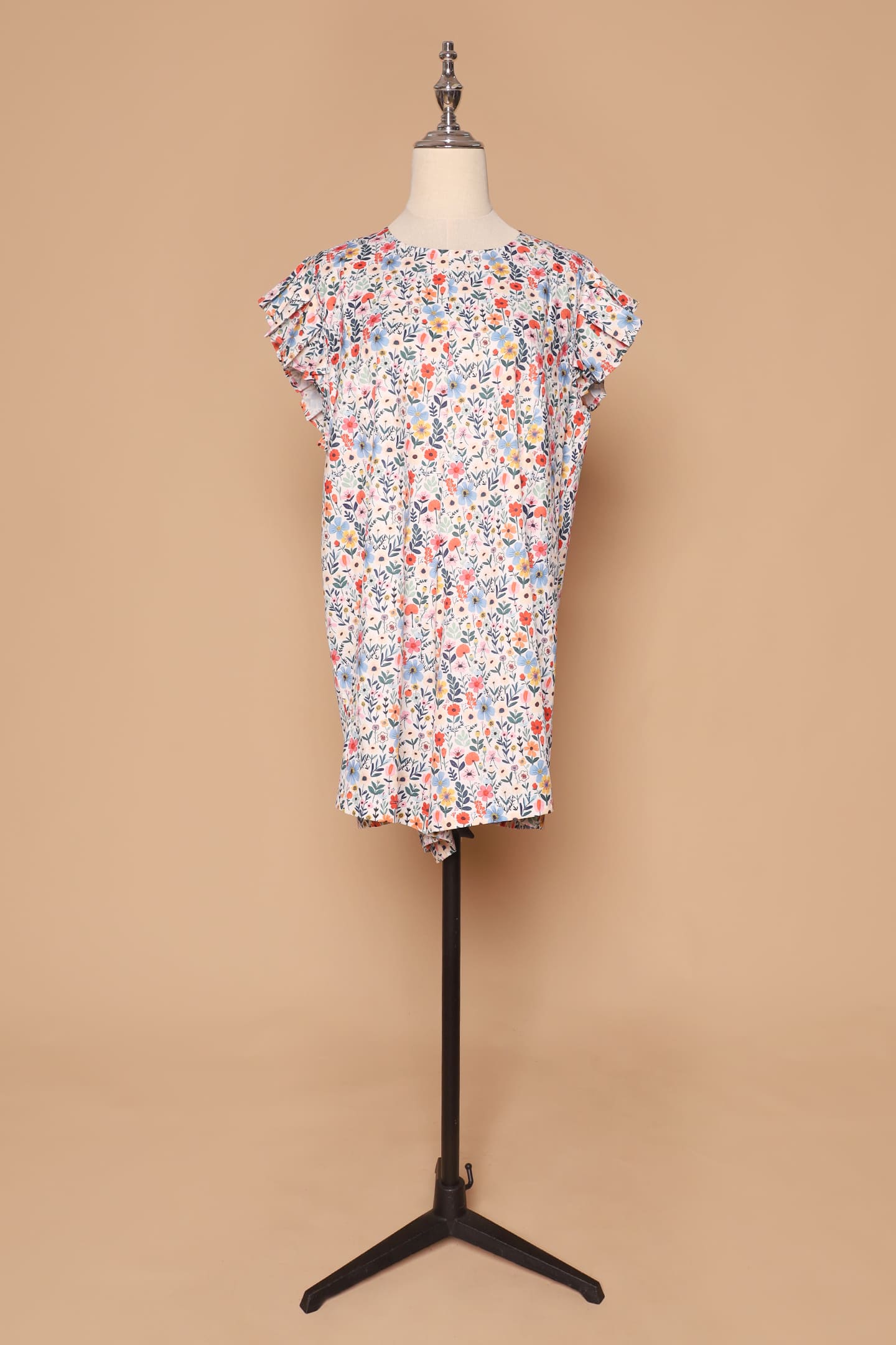 PO - Louise Playsuit in Colourful Buds