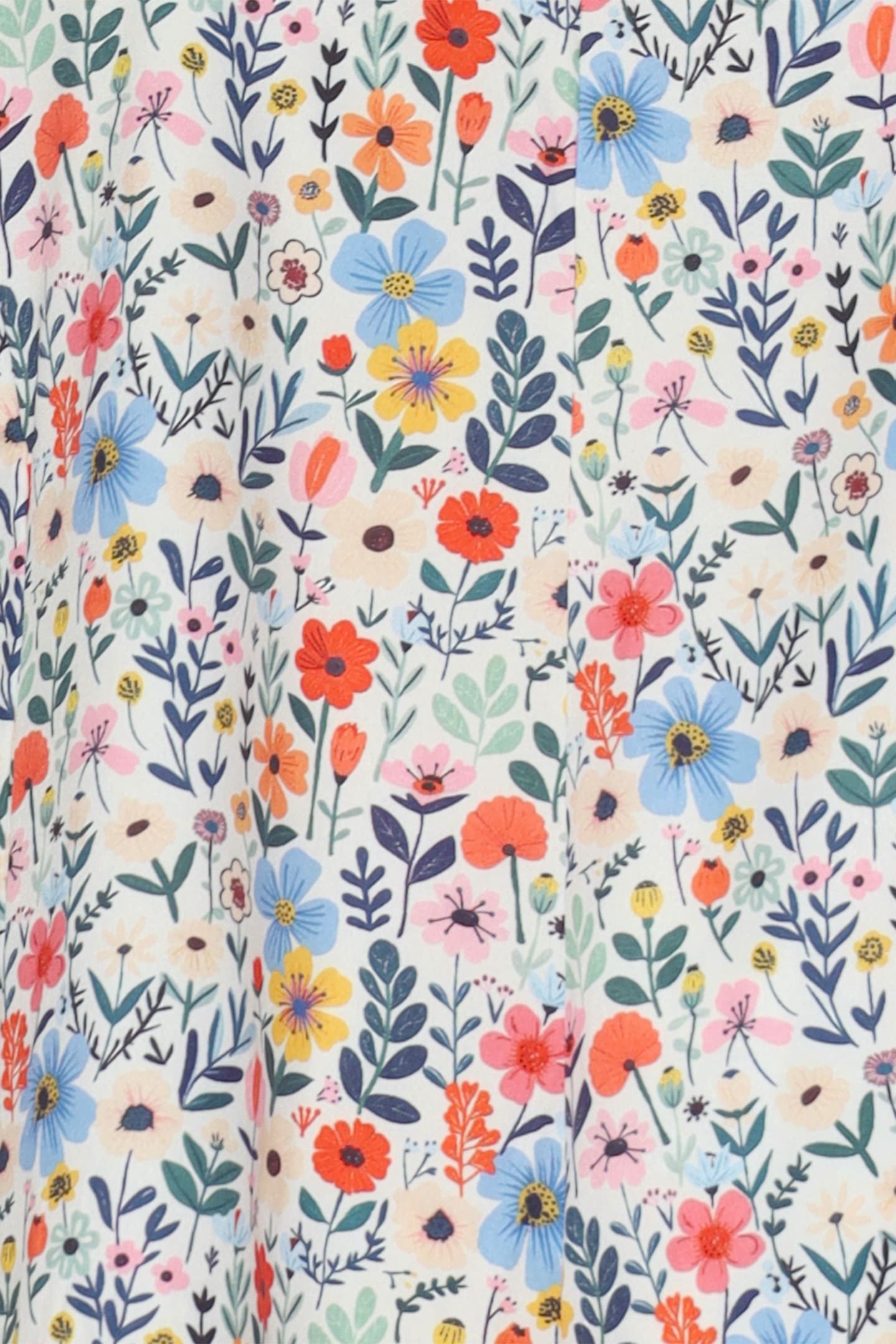 Louise Playsuit in Colourful Buds