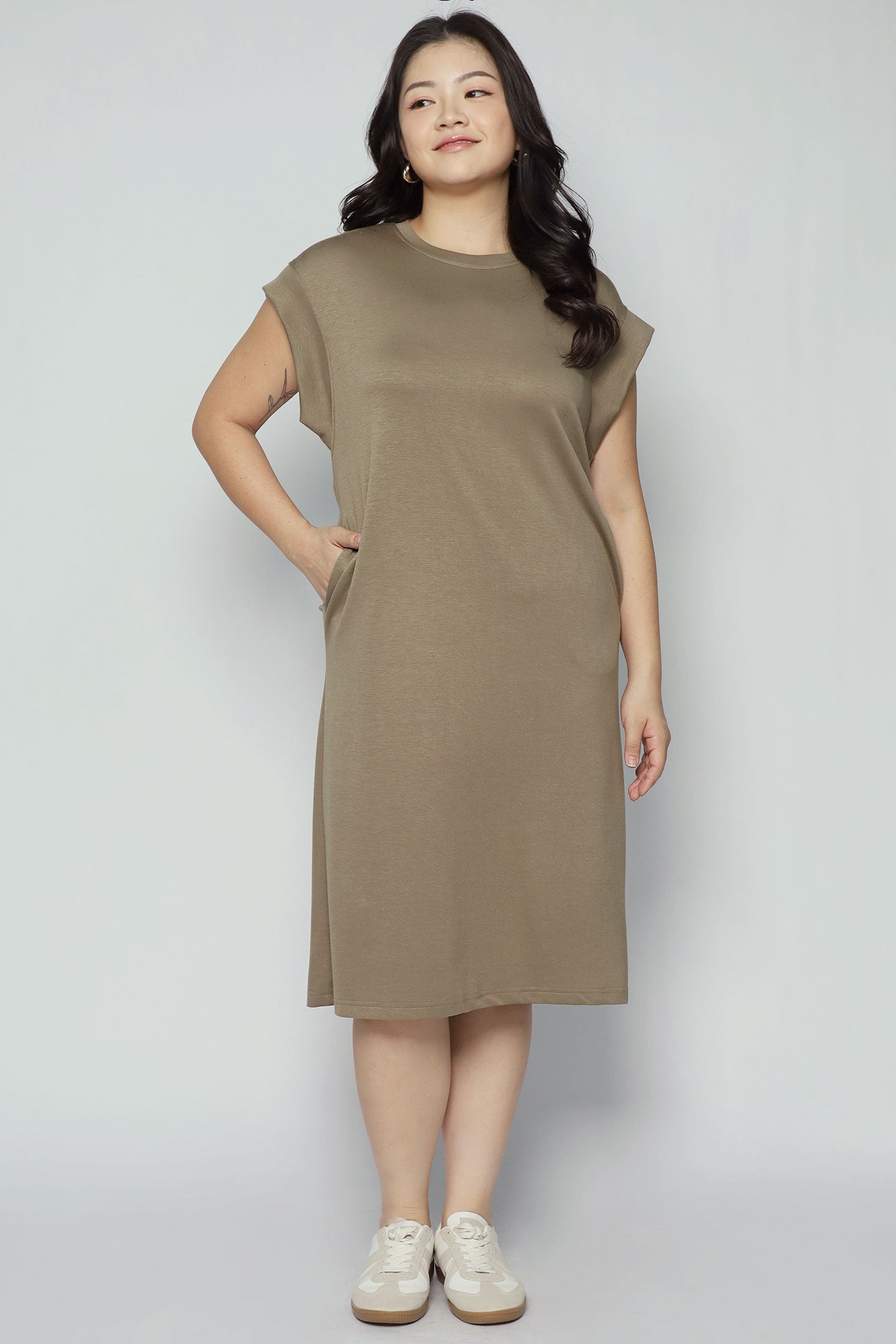 Lunet Dress in Green