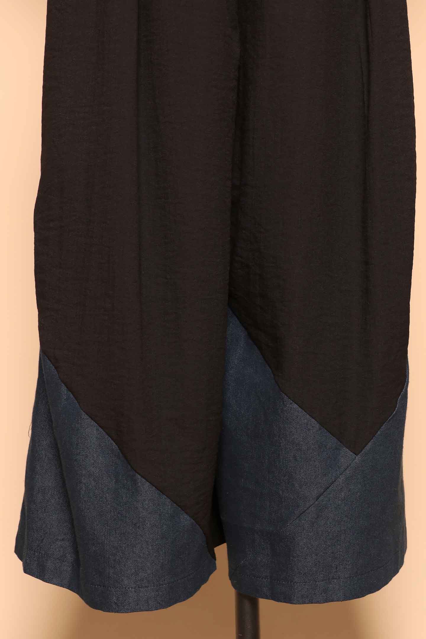 PO - Maddox Culottes in Black Denim