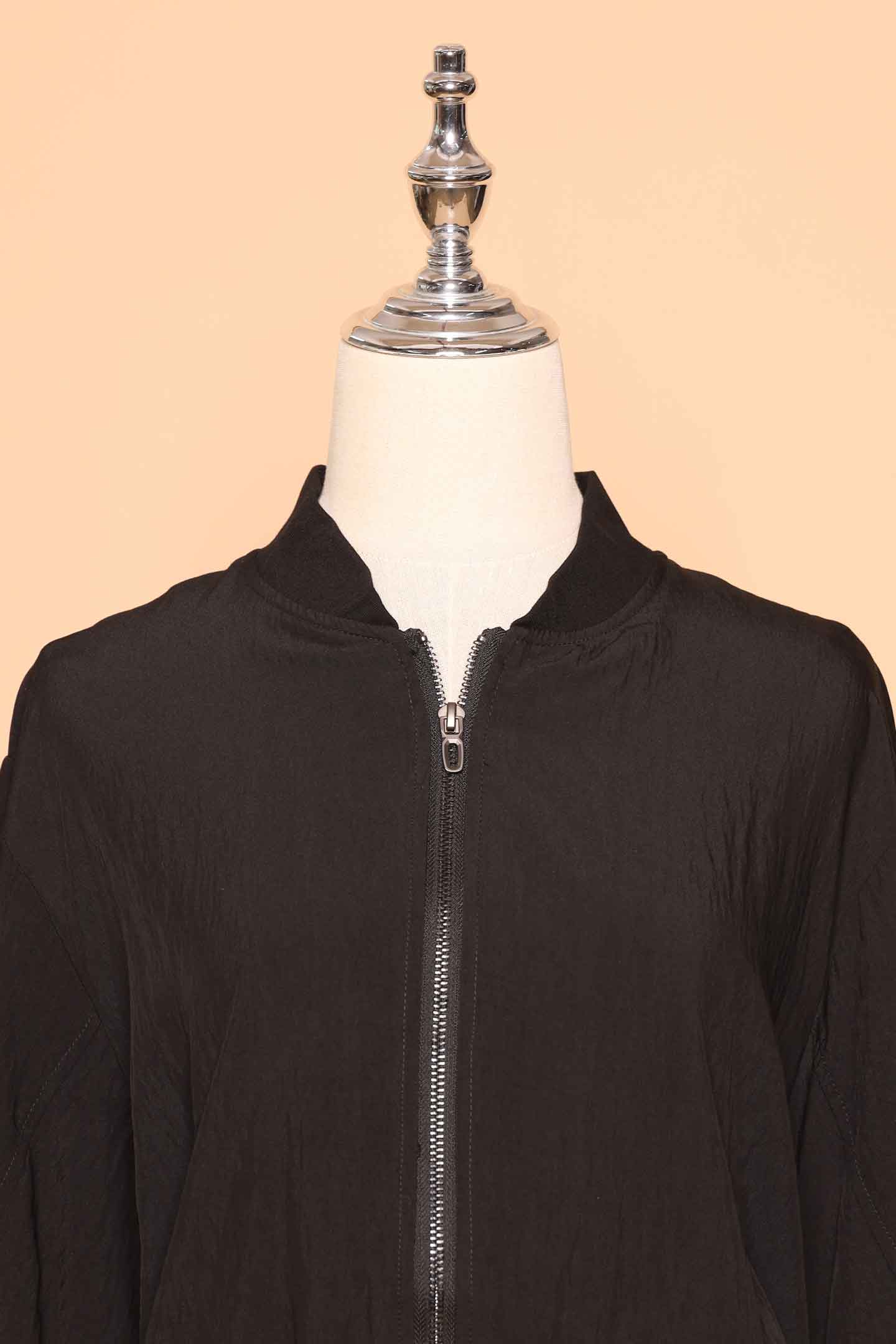 PO - Mags Bomber Jacket in Black