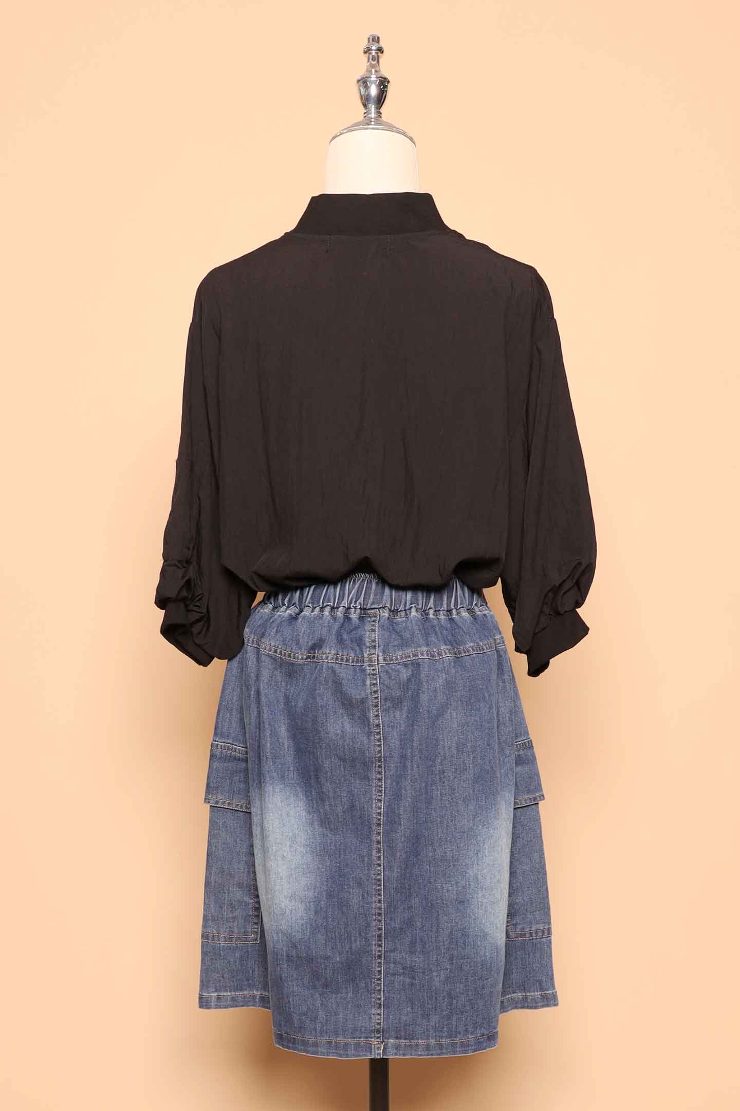 PO - Mags Bomber Jacket in Black