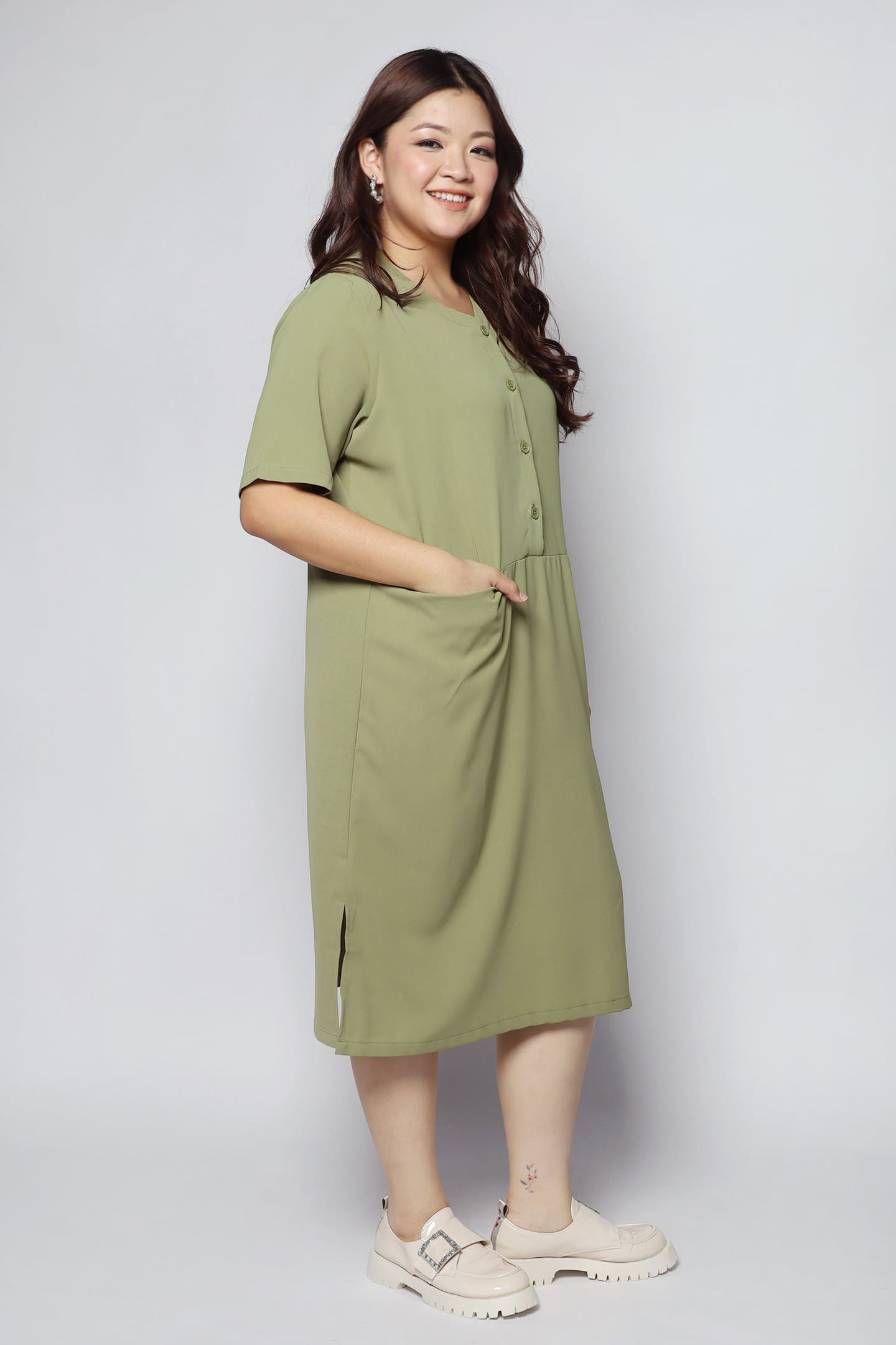 Marco Dress in Green