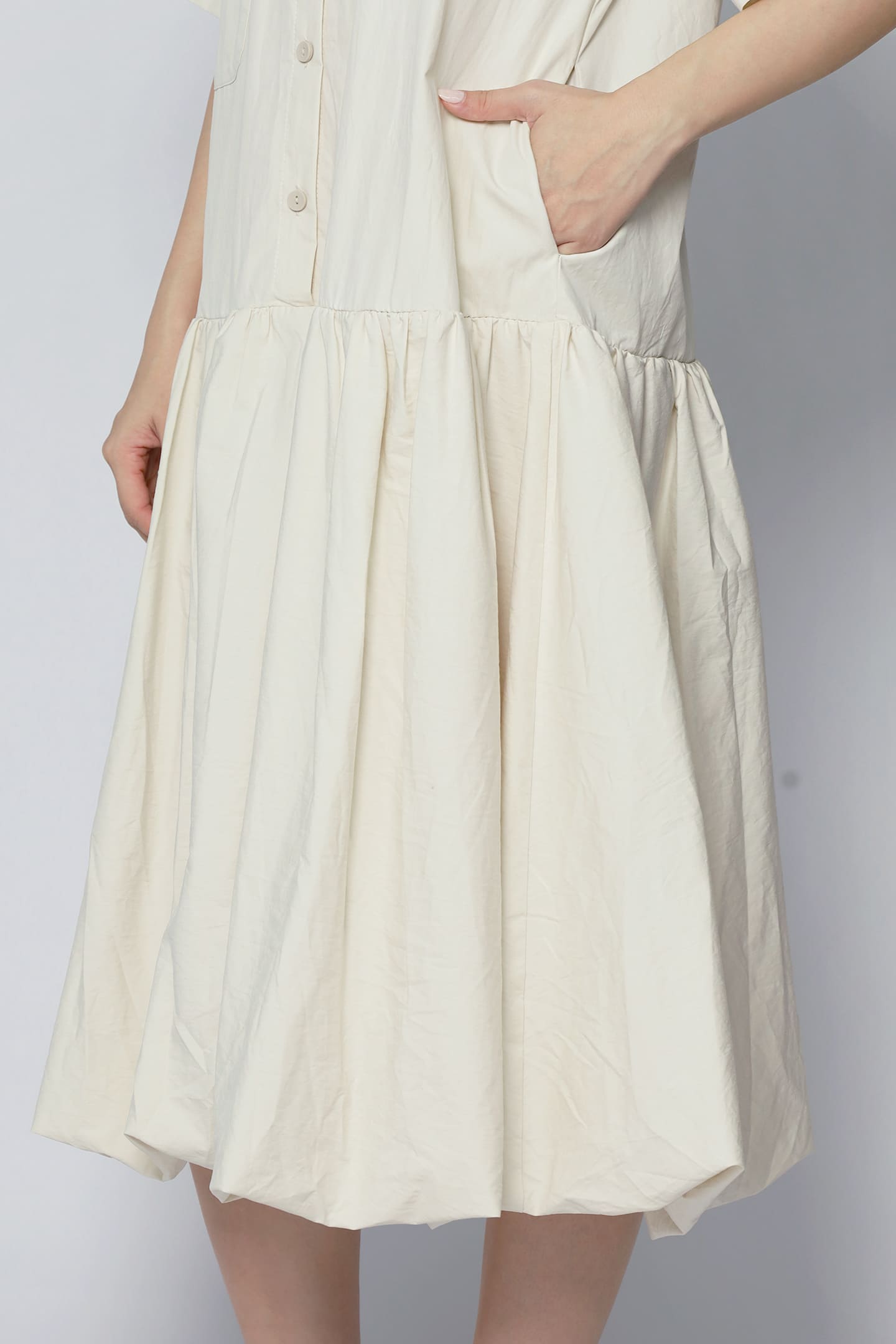 JOY - Mave Dress in Khaki Cream