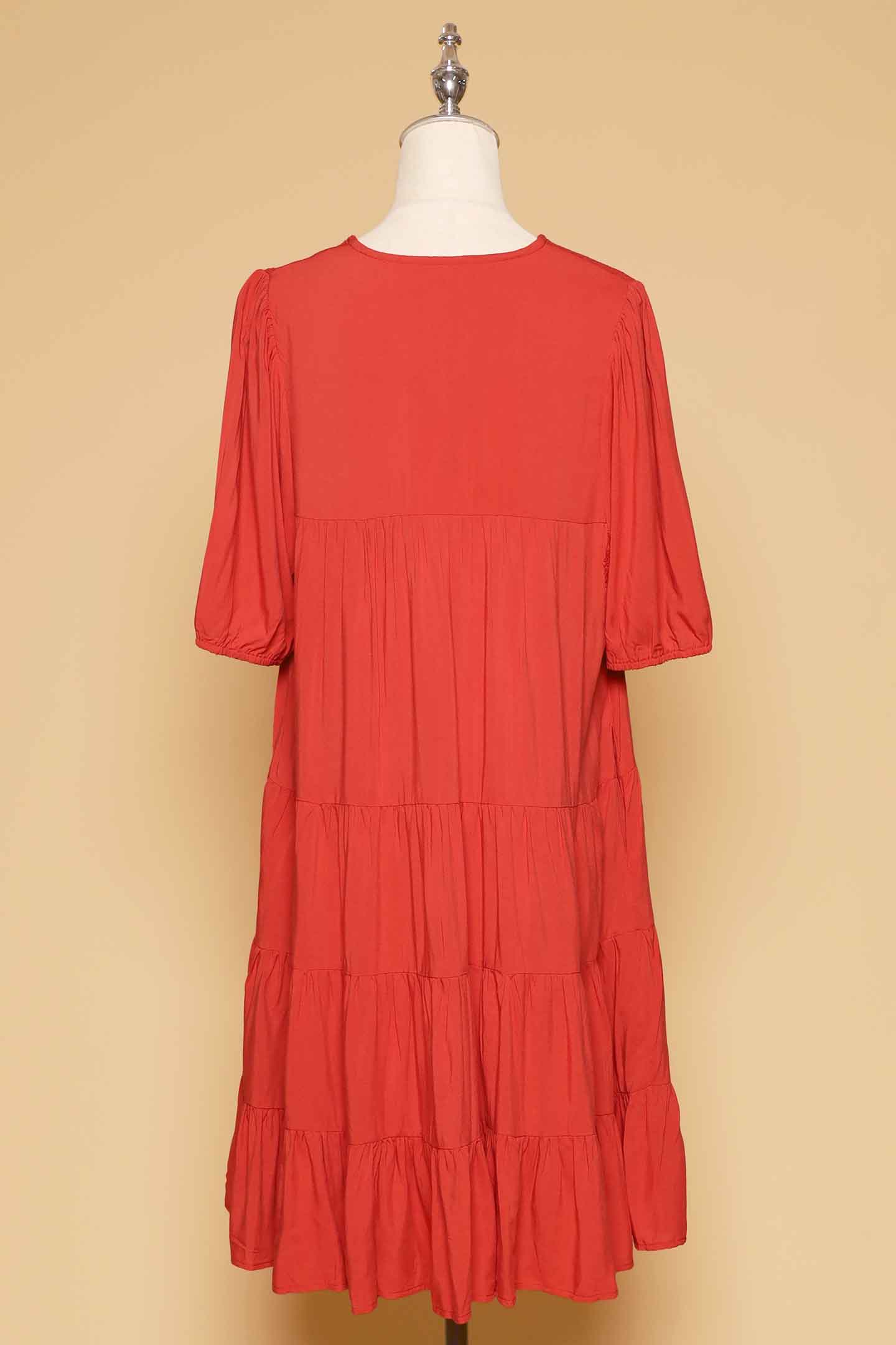 PO - Melbourne Dress in Orange