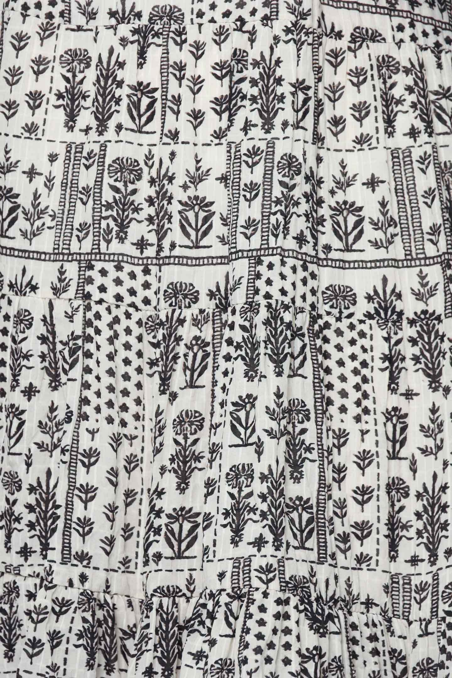 Melbourne Dress in Spring Blocks