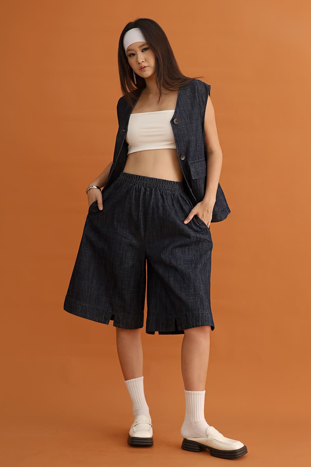 CHOSEN - Meme Denim Culottes