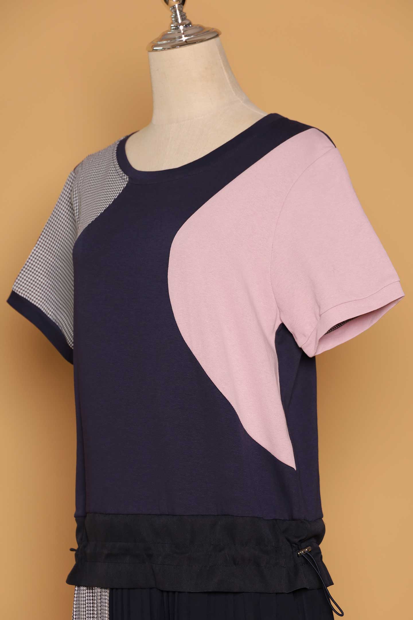 PO - Miguel Colourblock Dress in Pink