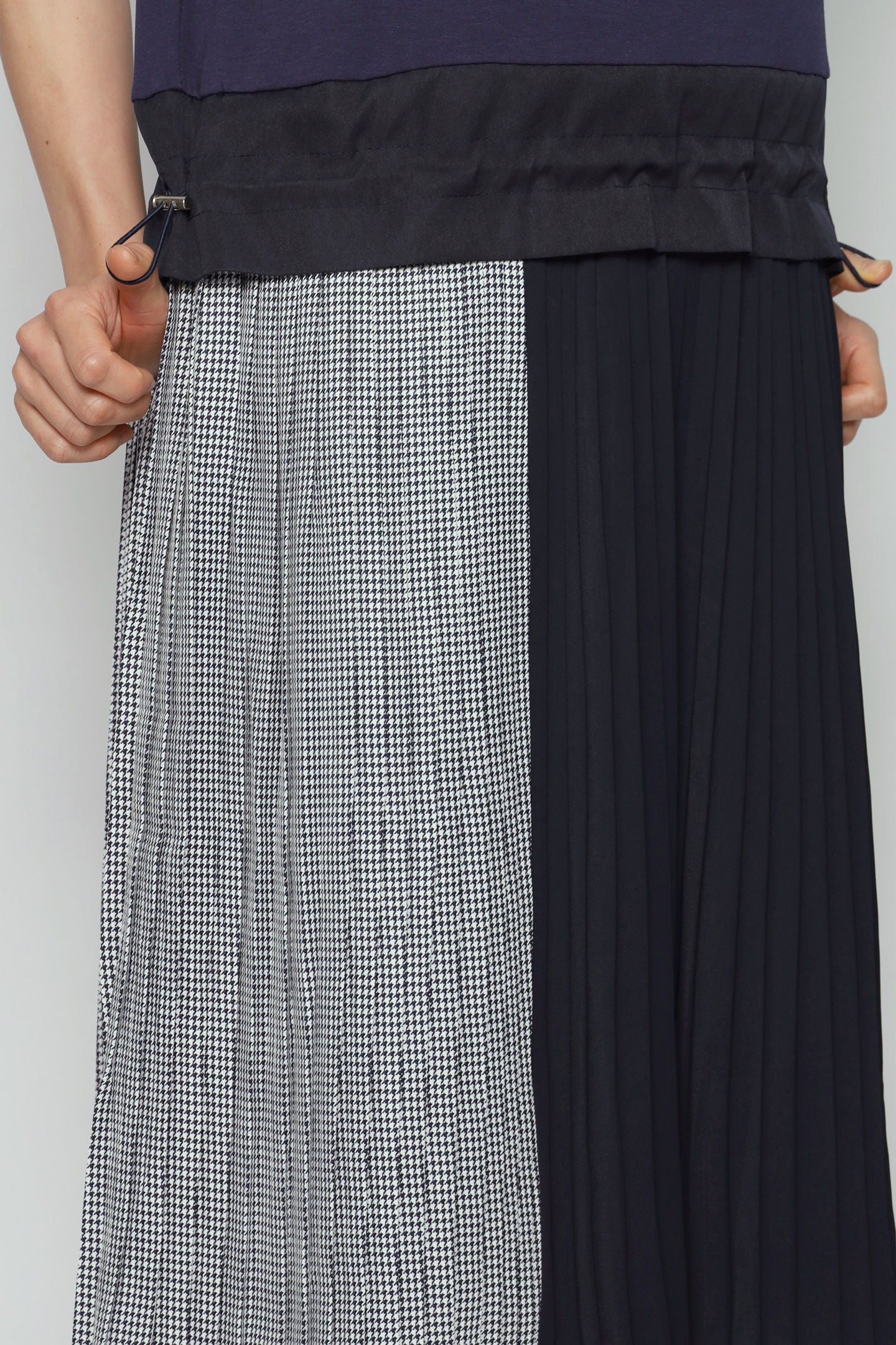 Miguel Colourblock Dress in Pink