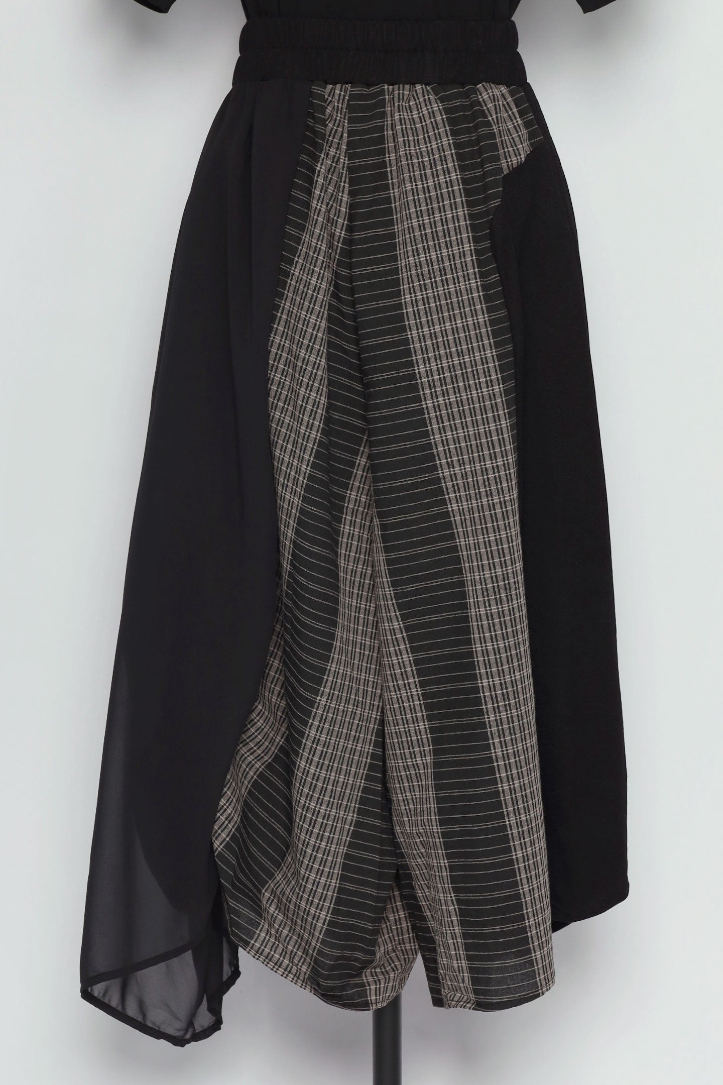 PO - Minami Stripes Checkered Culottes